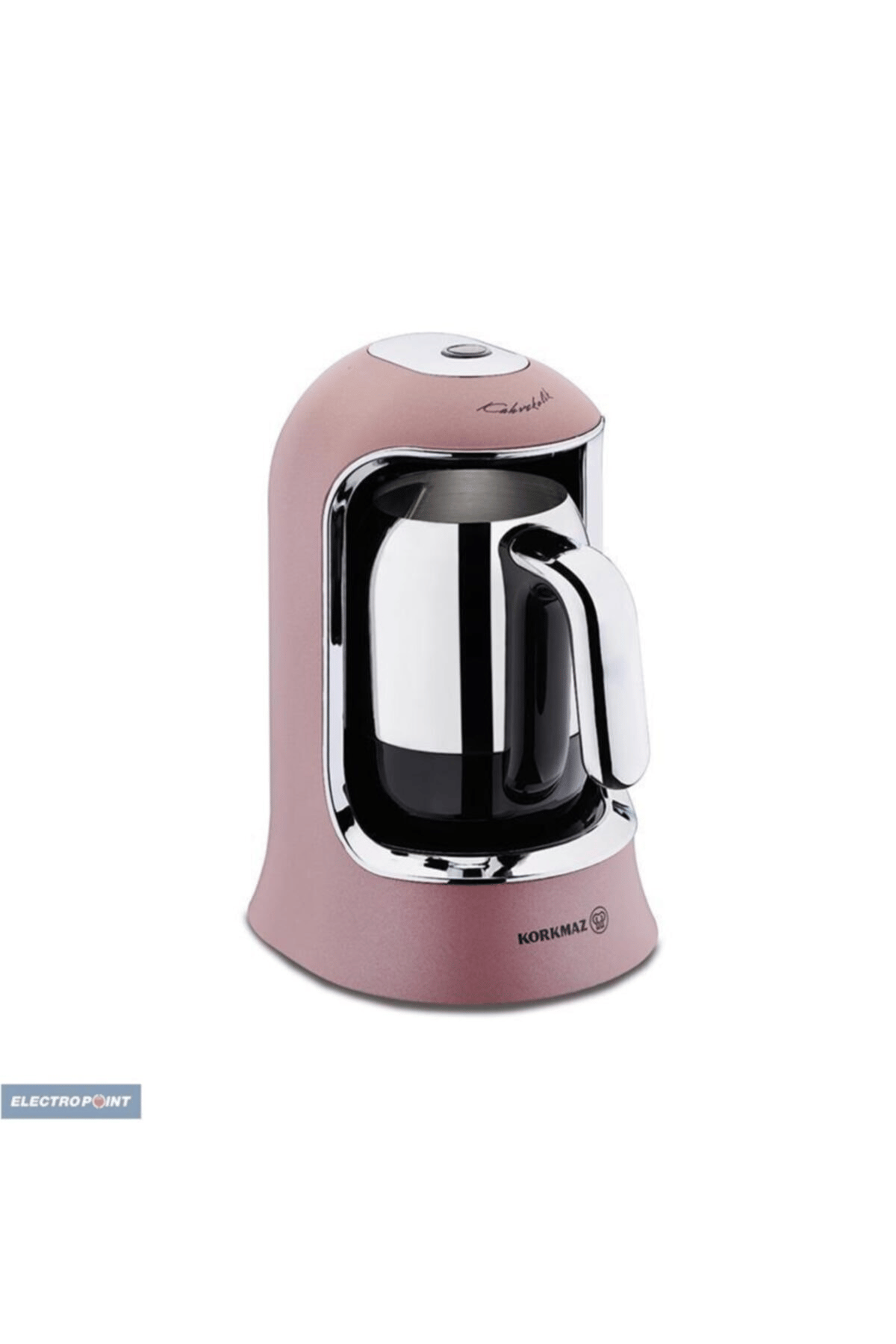KORKMAZ Kahvekolik Rosegold Krom Otomatik Kahve Makinesi A860-06