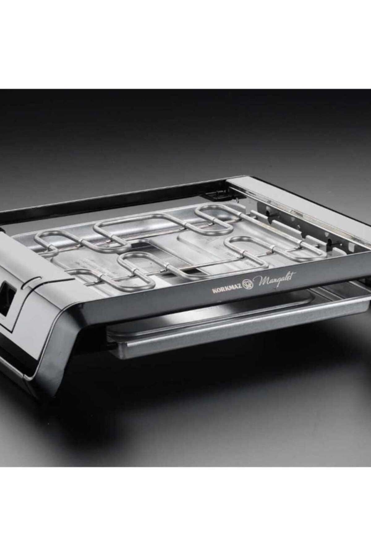 KORKMAZ Mangalet Siyah Granit BBQ A333-02