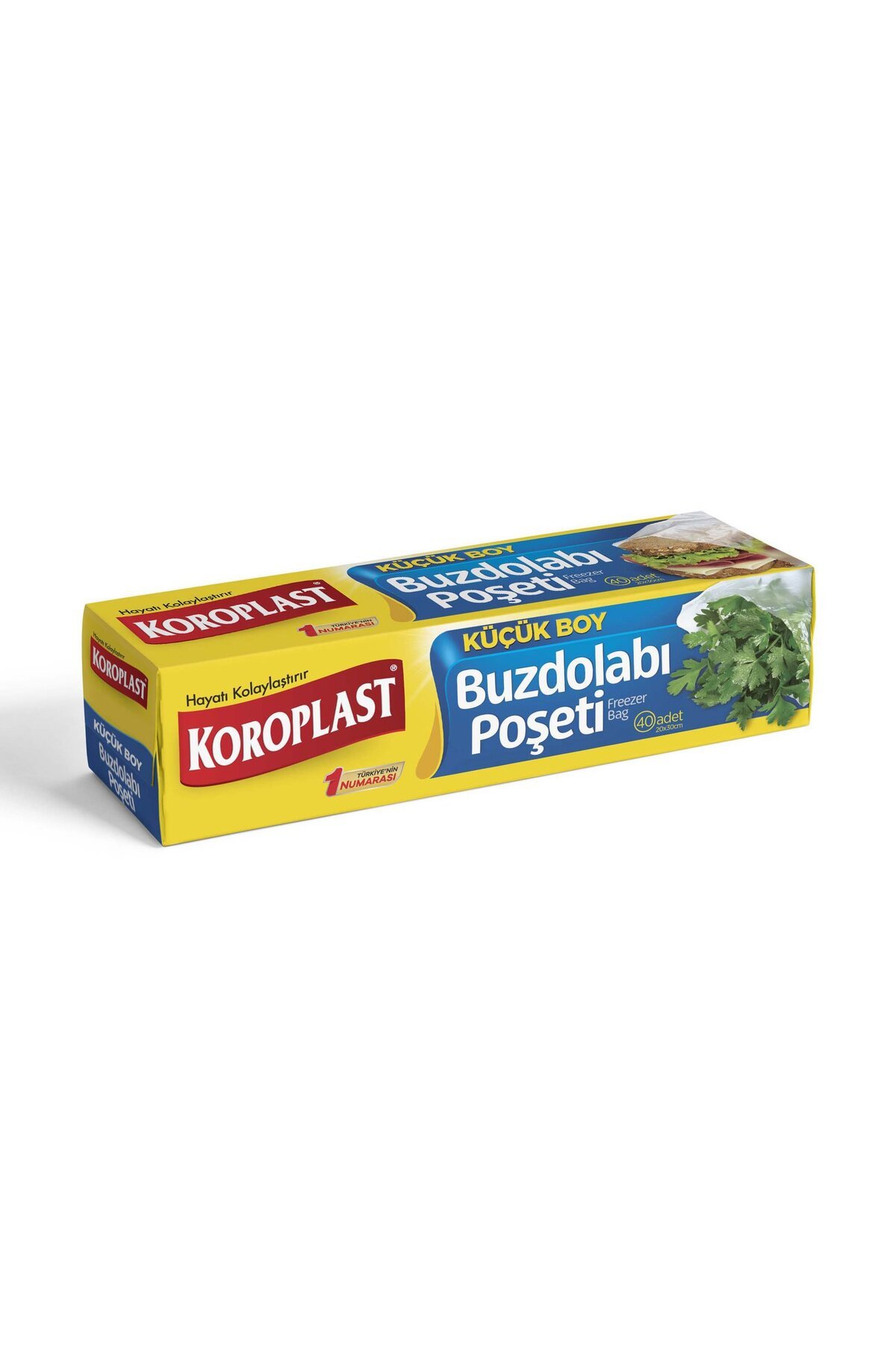 Koroplast Buzdolabı Poşeti Küçük 40'lı