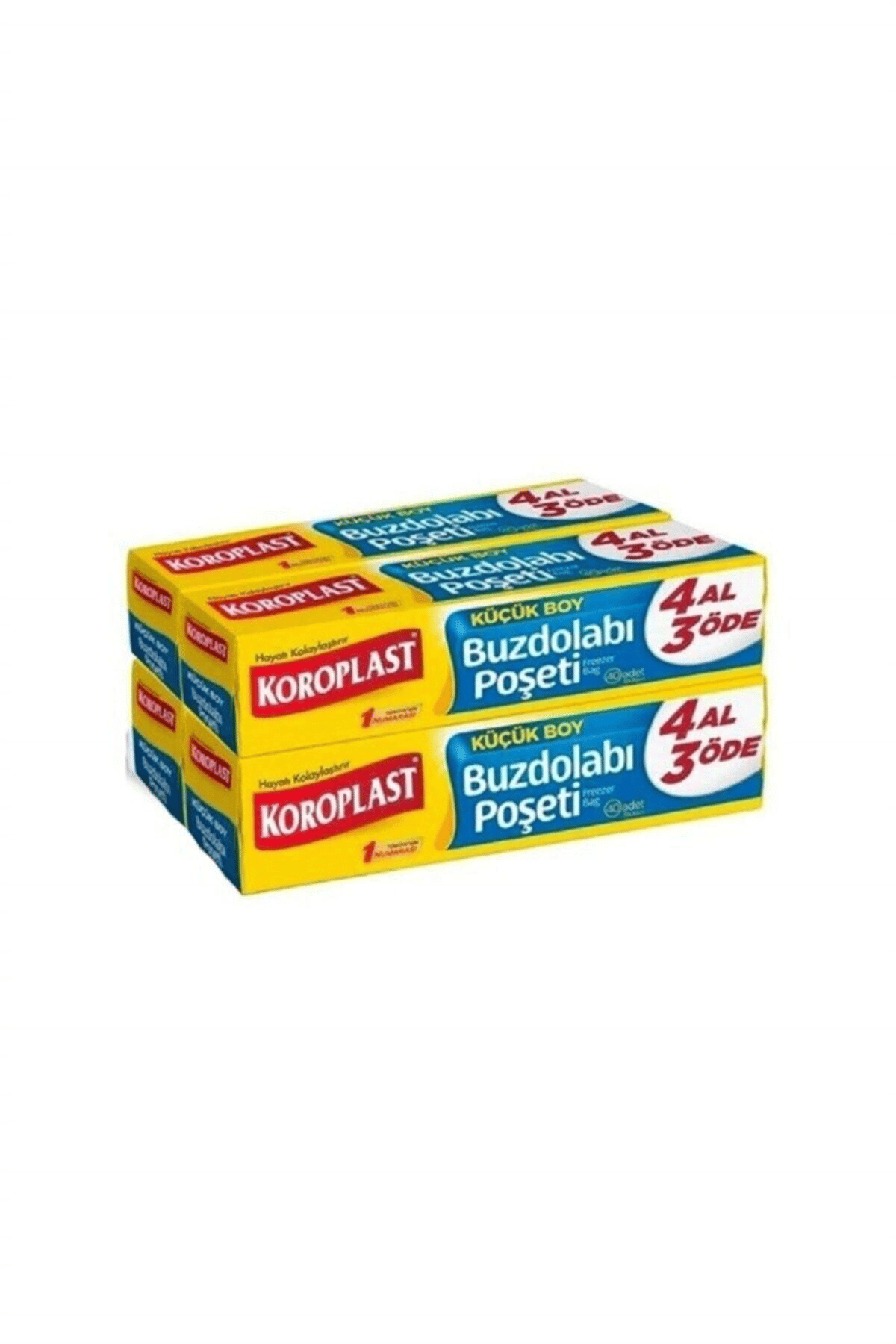 Koroplast Buzdolabı Posetı Küçük Boy 4'lü
