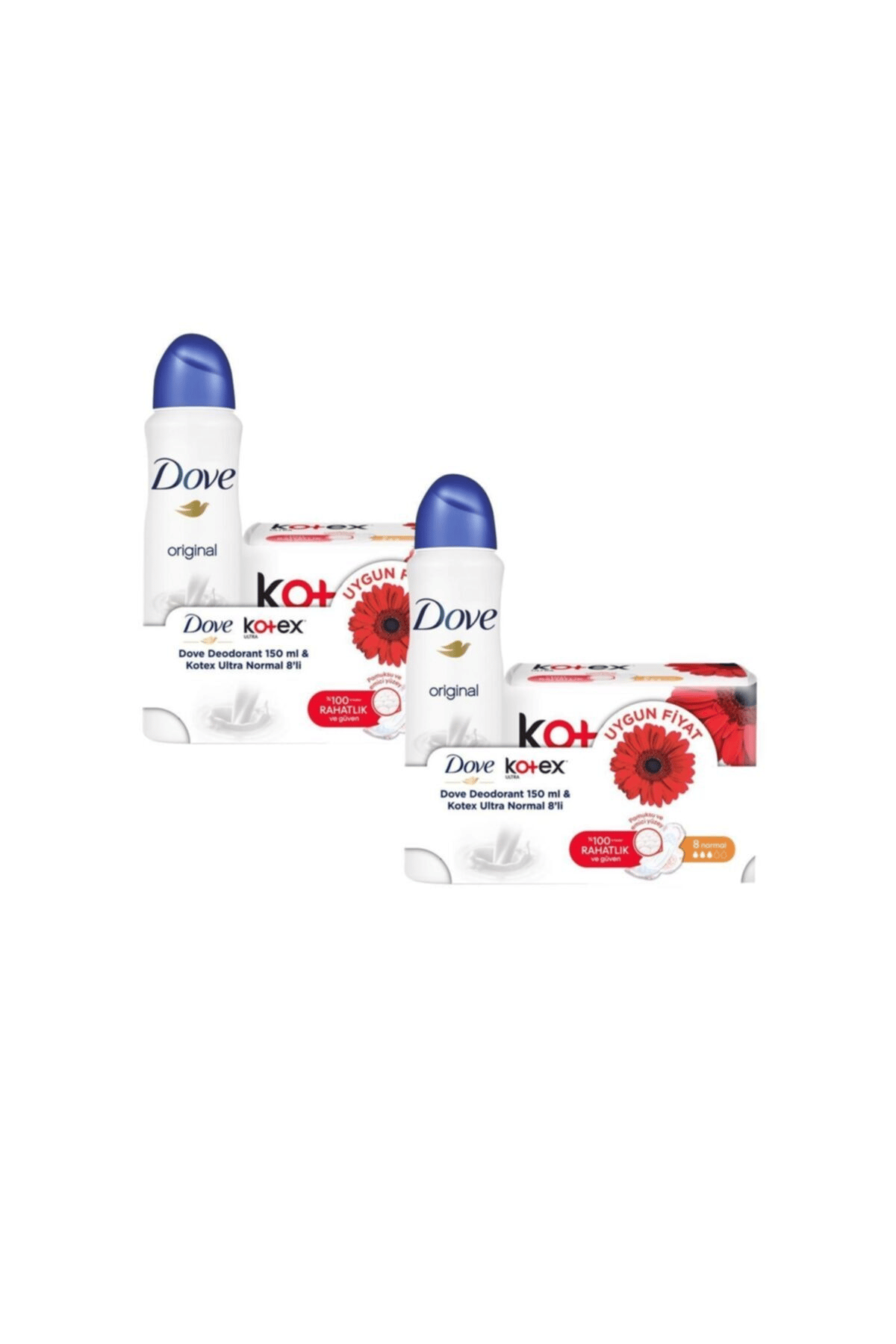 Kotex Dove Deo Orgınal 150ml++2