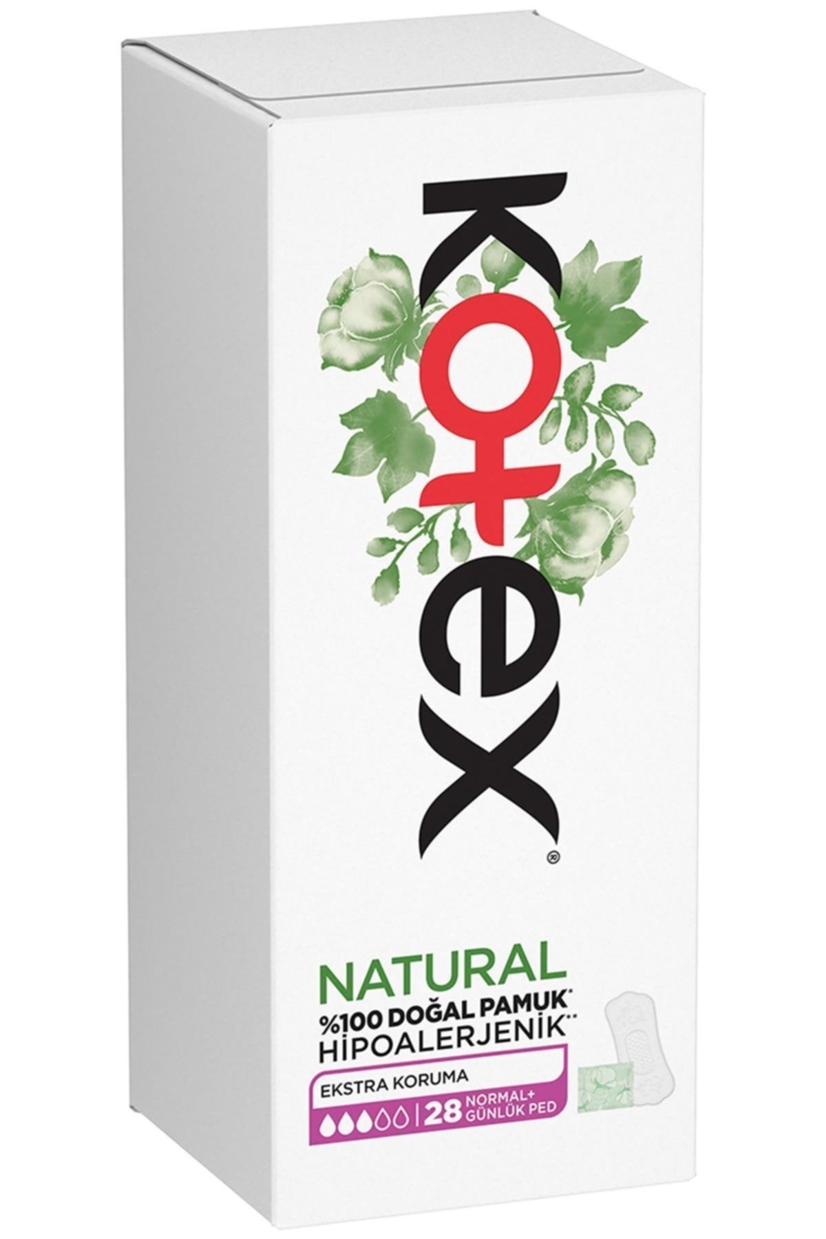 Kotex Natural Normal Günlük Ped 28'li Kategori: Günlük Ped
