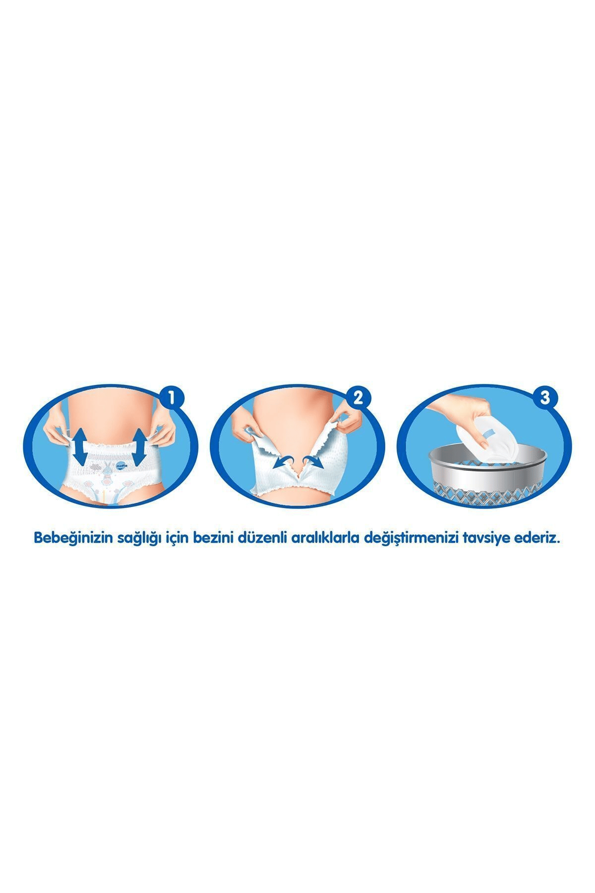 Külot Bebek Bezi Jumbo Beden:3 Midi 34 Adet 4-9 kg