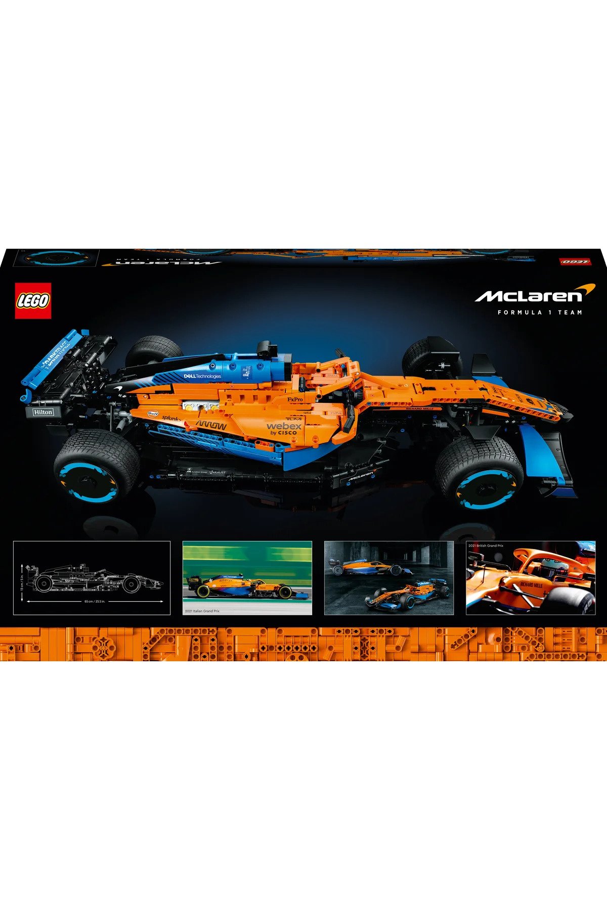 LEGO 42141 Technic - Mclaren Formula 1 Yarış Arabası, 1432 Parça +18 Yaş