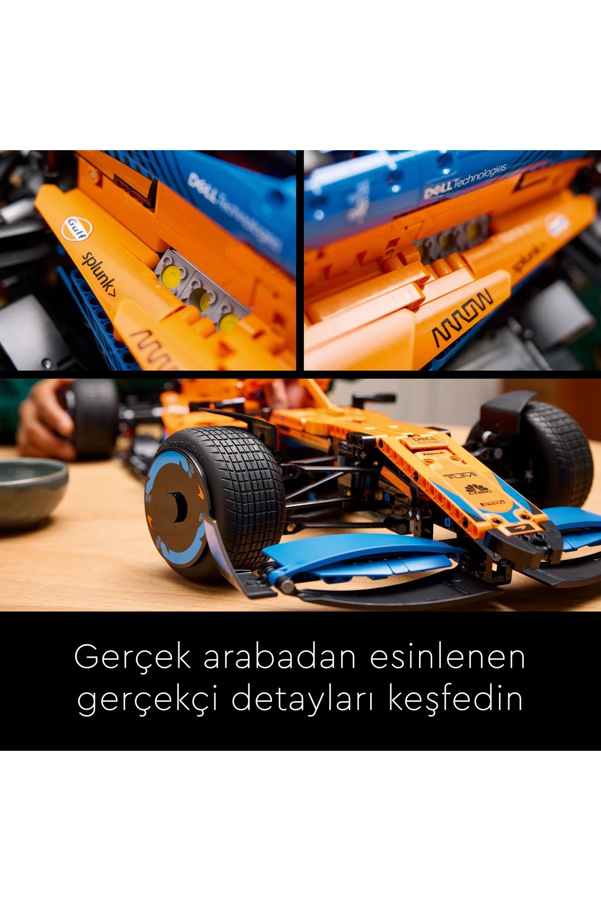 LEGO 42141 Technic - Mclaren Formula 1 Yarış Arabası, 1432 Parça +18 Yaş
