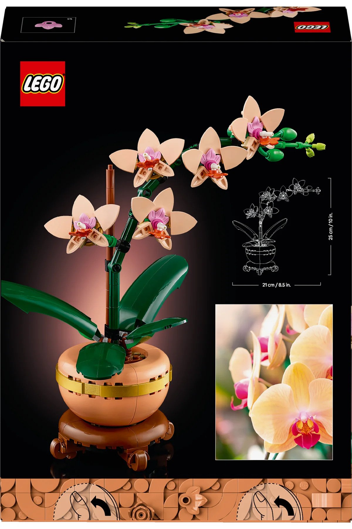 LEGO Botanicals Mini Orkide 10343