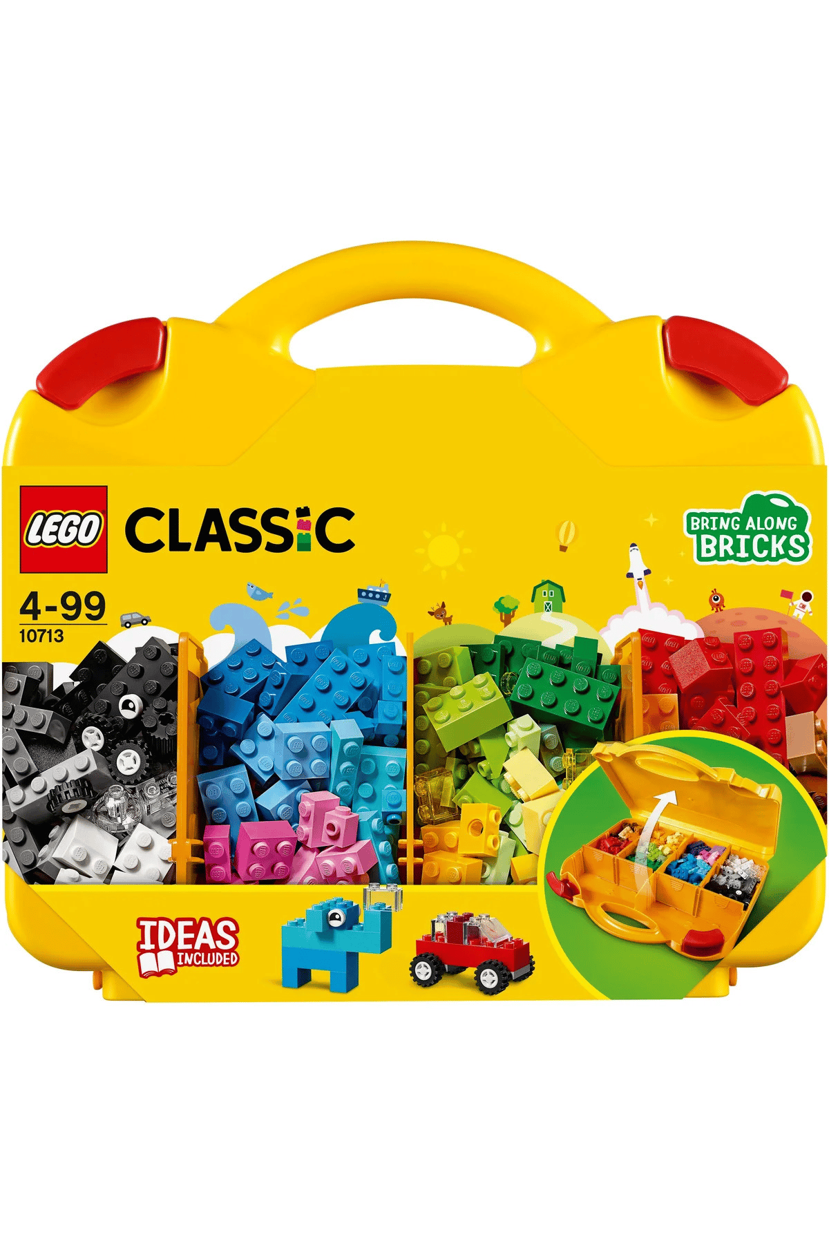 LEGO ® Classic Yaratıcı Çanta 10713 - 4 Yaş & Üzeri Çocuklar için Yaratıcı Oyuncak Yapım Seti (213P)