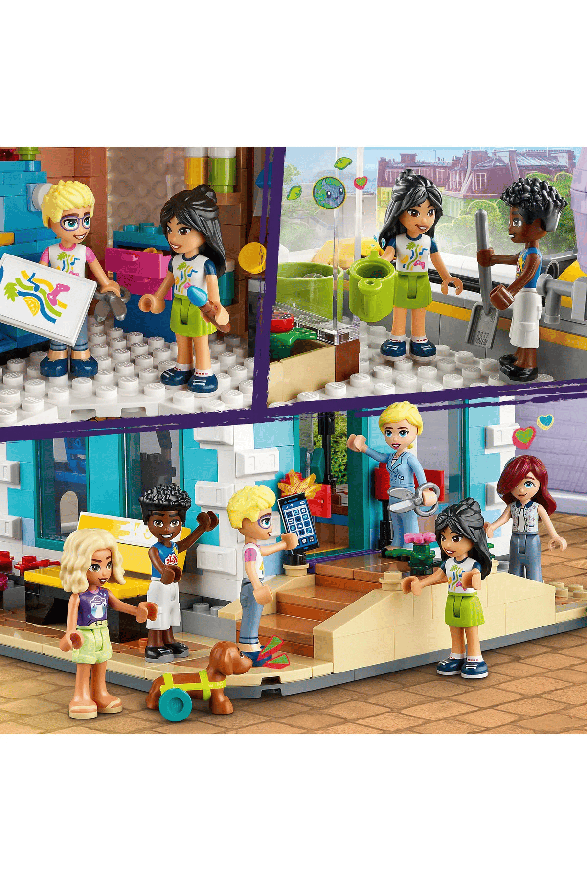 LEGO Friends Heartlake City Toplum Merkezi 41748 Oyuncak Yapım S (1513 Parça)