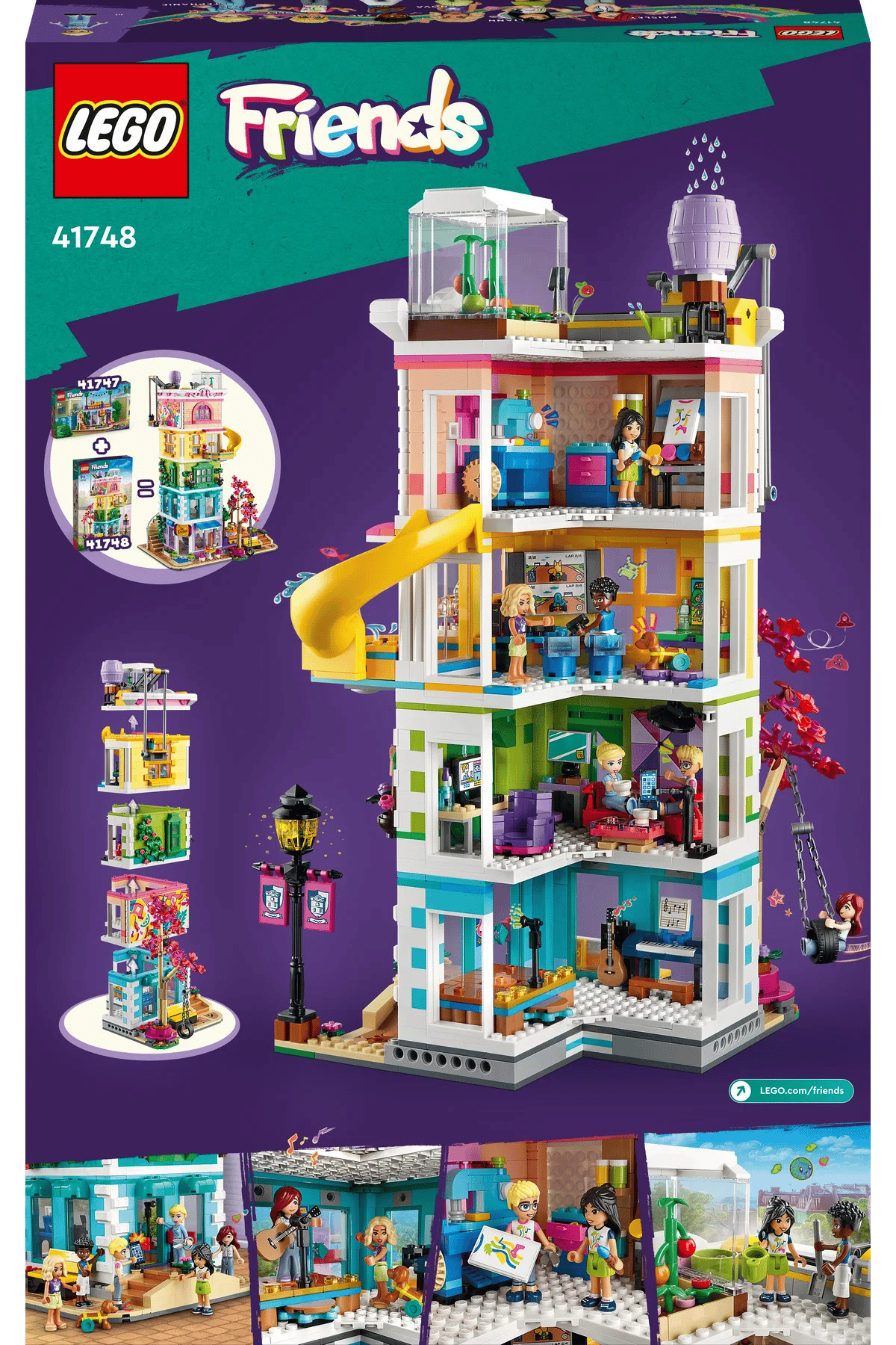 LEGO Friends Heartlake City Toplum Merkezi 41748 Oyuncak Yapım S (1513 Parça)