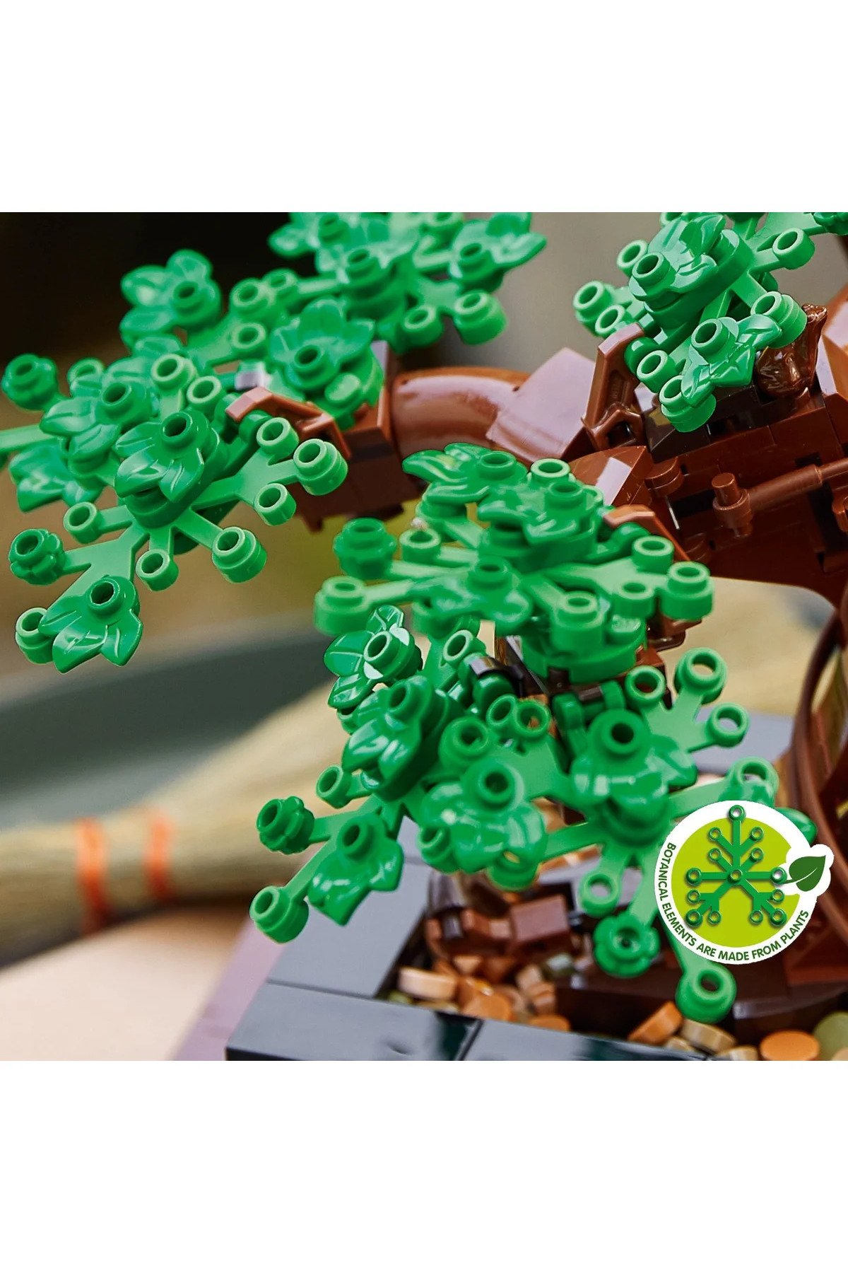LEGO omx ICONS Bonsai Ağacı 10281 - Yetişkinler İçin Koleksiyonluk Dekoratif Yapım Seti 878 Parça
