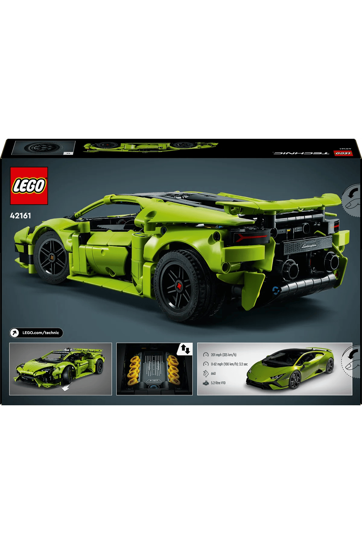 LEGO sfeyx Technic Lamborghini Huracán Tecnica 42161 Oyuncak Yapım Seti (806 Parça) news sfey 997516