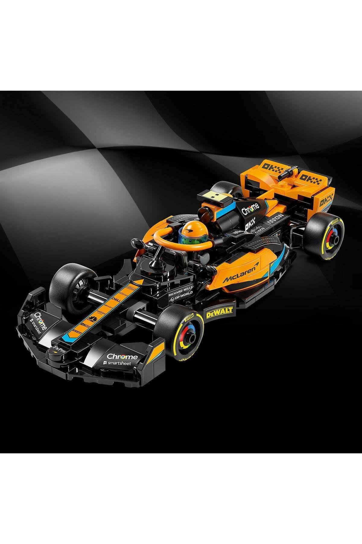 LEGO ® Speed Champions 2023 McLaren Formula 1 Yarış Arabası 76919- 9 Yaş+ İçin Yapım Seti (245 Parça)