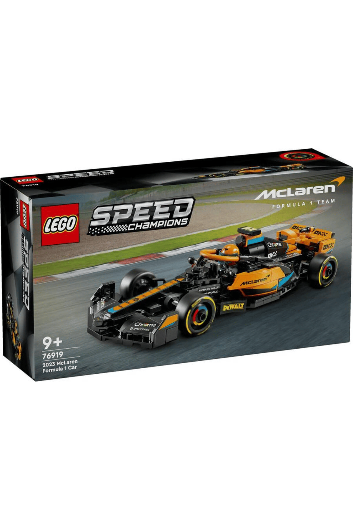 LEGO ® Speed Champions 2023 McLaren Formula 1 Yarış Arabası 76919- 9 Yaş+ İçin Yapım Seti (245 Parça)