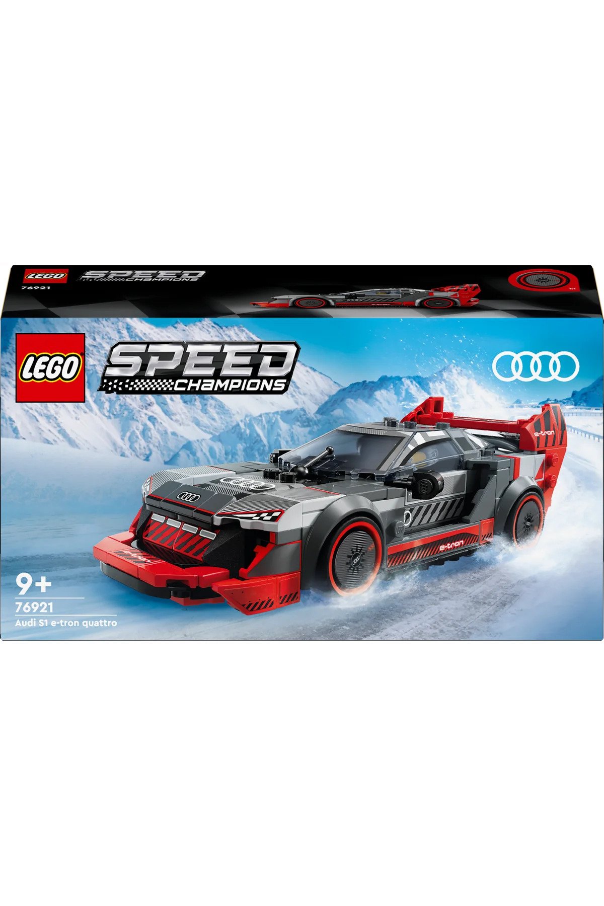 LEGO ® Speed Champions Audi S1 e-tron quattro Yarış Arabası 76921- 9 Yaş+ İçin Yapım Seti (274 Parça)
