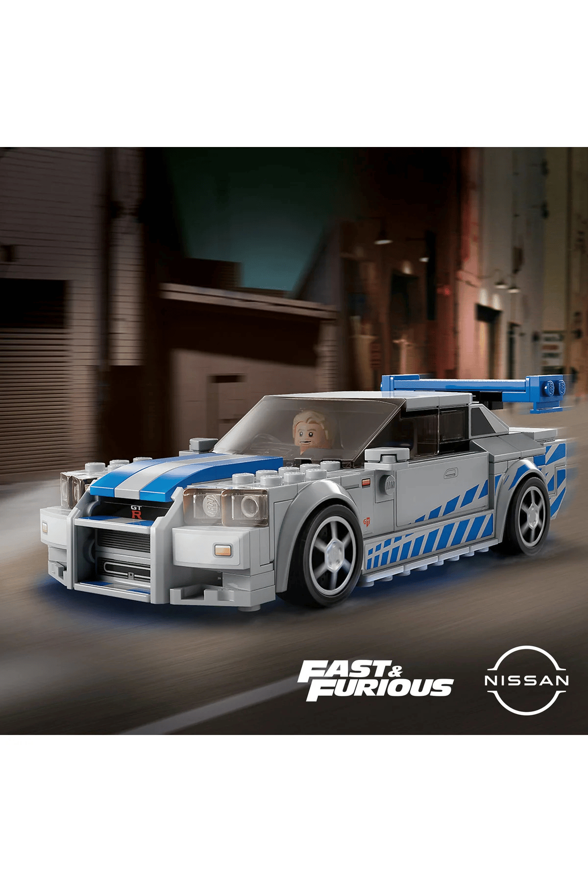 LEGO ® Speed Champions Daha Hızlı Daha Öfkeli Nissan Skyline GT-R (R34) 76917 (319 Parça)