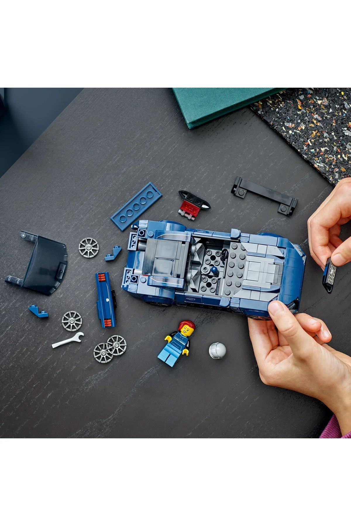 LEGO ® Speed Champions Ford Mustang Dark Horse Spor Araba 76920 - 9 Yaş+ İçin Yapım Seti (344 Parça)