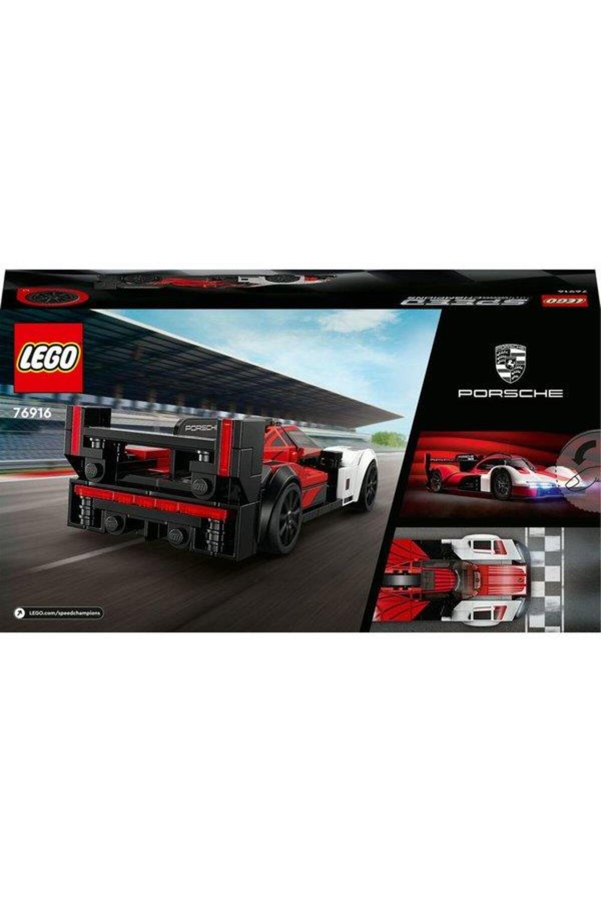 LEGO® Speed Champions Porsche 963 76916 - 9 Yaş ve Üzeri için Yaratıcı Oyuncak Yapım Seti(280 Parça)
