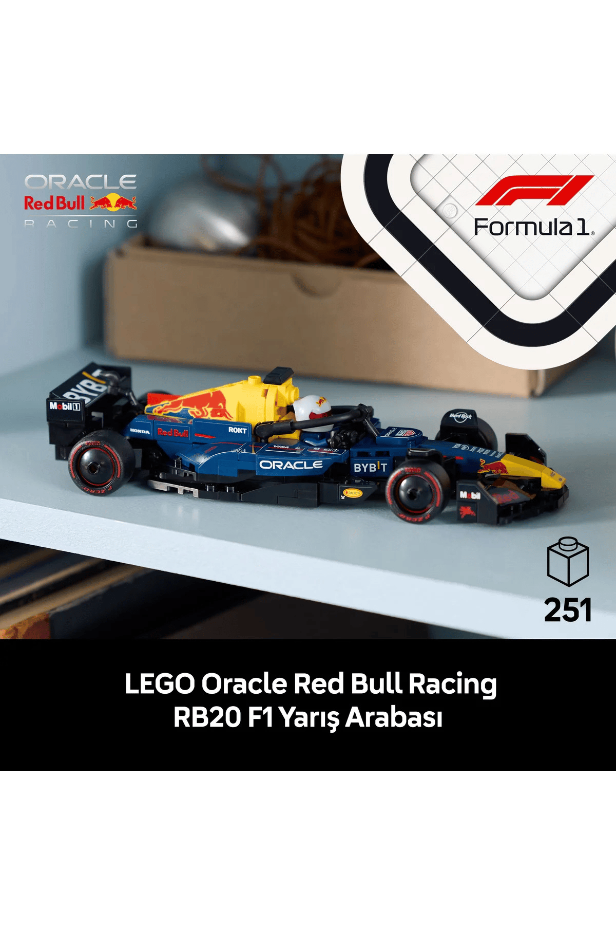 LEGO Speed Oracle Red Bull Racing F1 Yarış Arabası 77243
