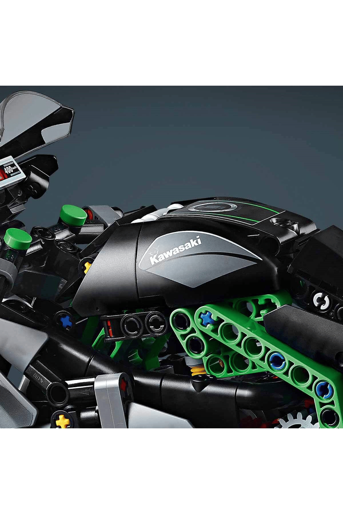 LEGO Technic Kawasaki Ninja H2R Motosiklet 42170 - 10 Yaş ve Üzeri Çocuklar için Koleksiyonluk Y