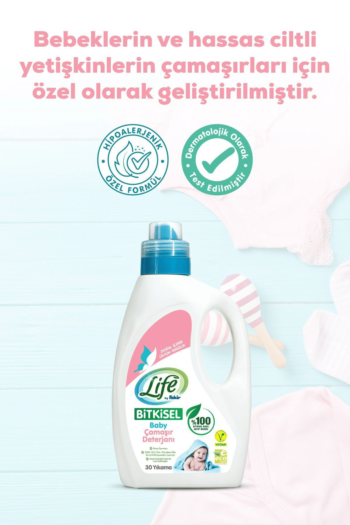 Life By Fakir Baby Sıvı Çamaşır Deterjanı 1500 ml