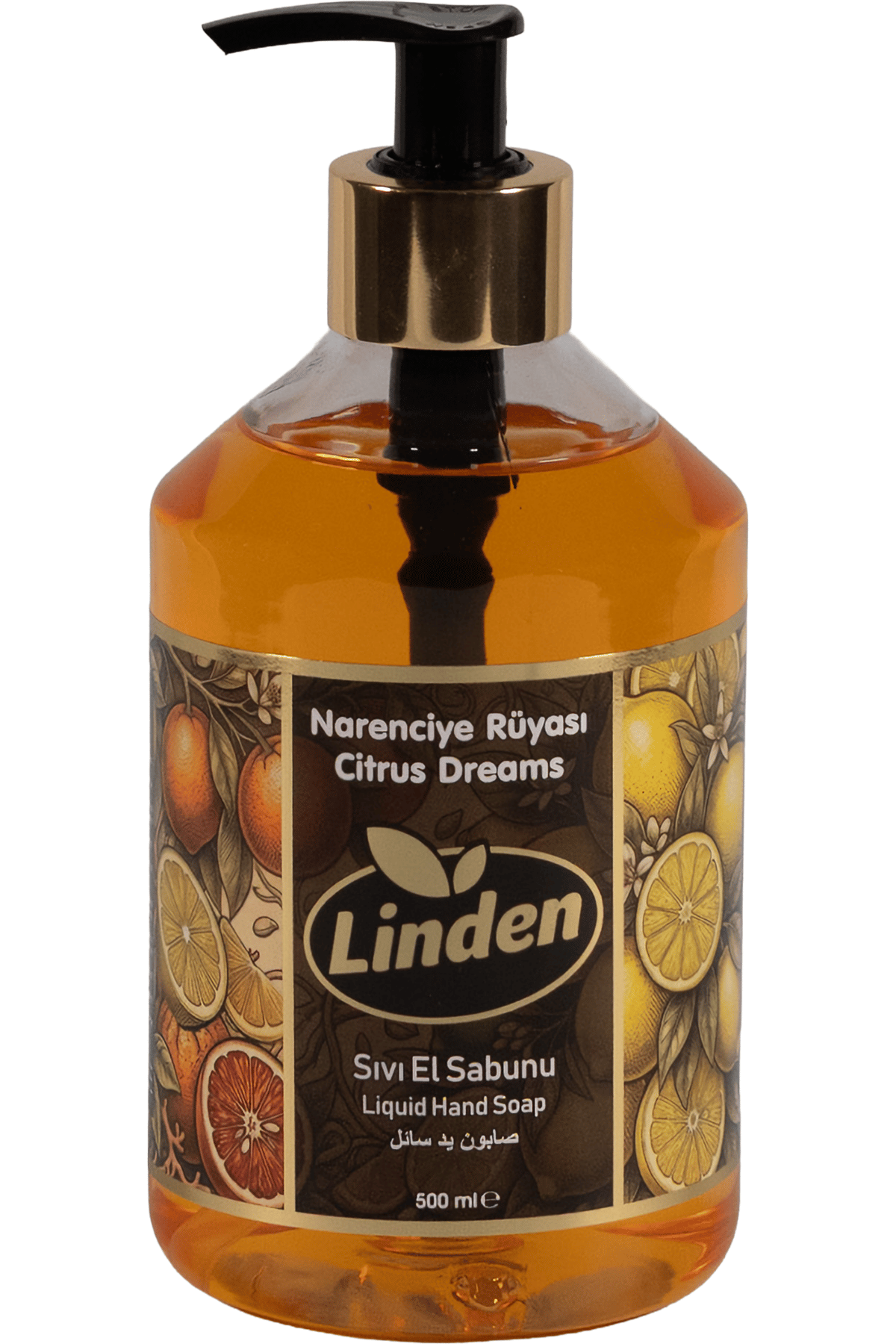 Linden Sıvı El Sabunu Narenciye Rüyası 500 ml Citrus Dream x2 Adet