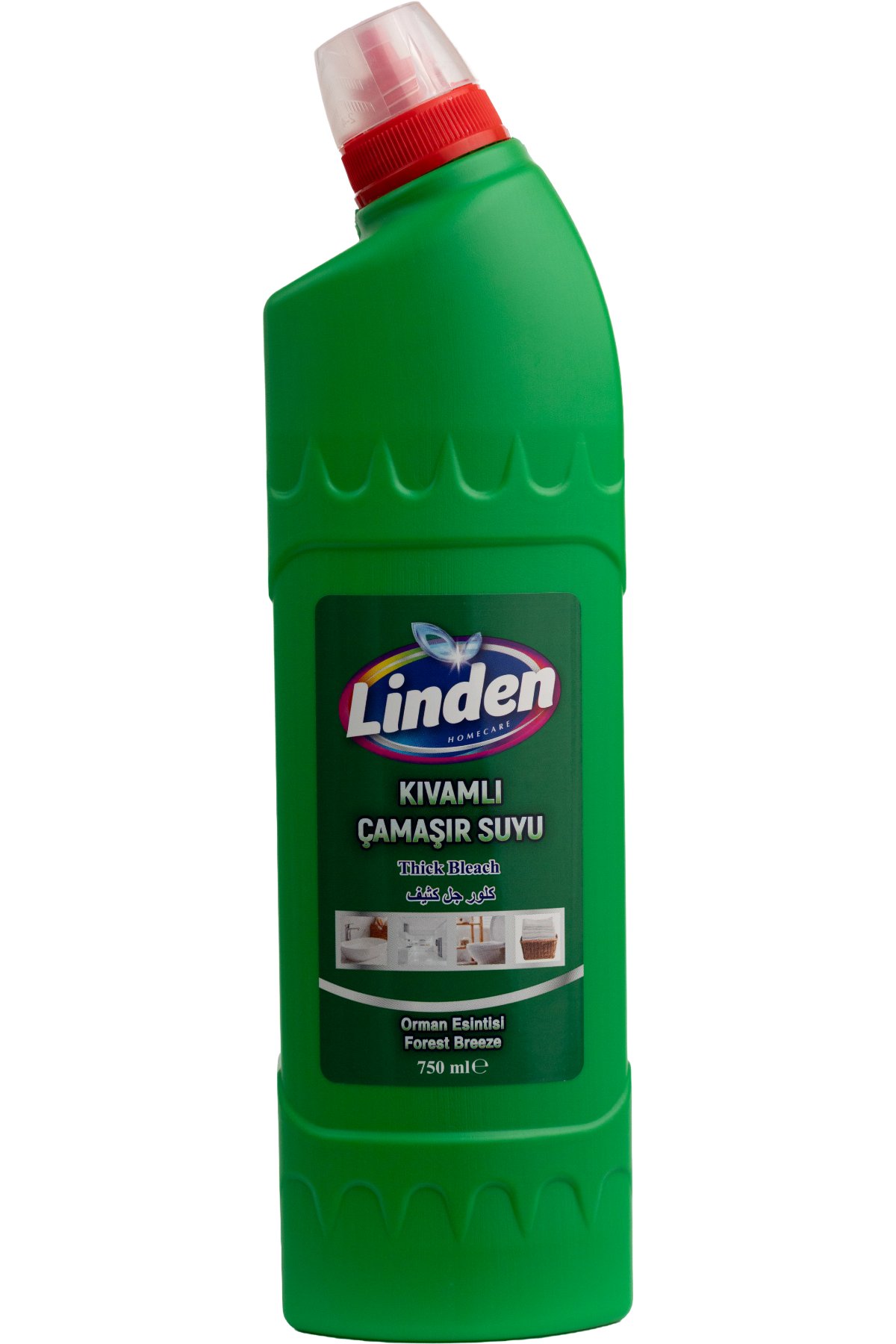 Linden Ultra Çamaşır Suyu Çam 750 ml x9 Adet