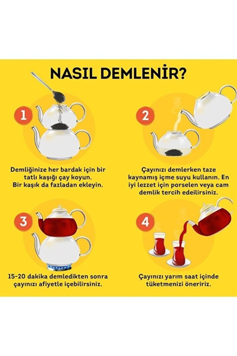 Lipton Doğu Karadeniz Bergamot Aromalı Dökme Çay 1 Kg X 4 Adet