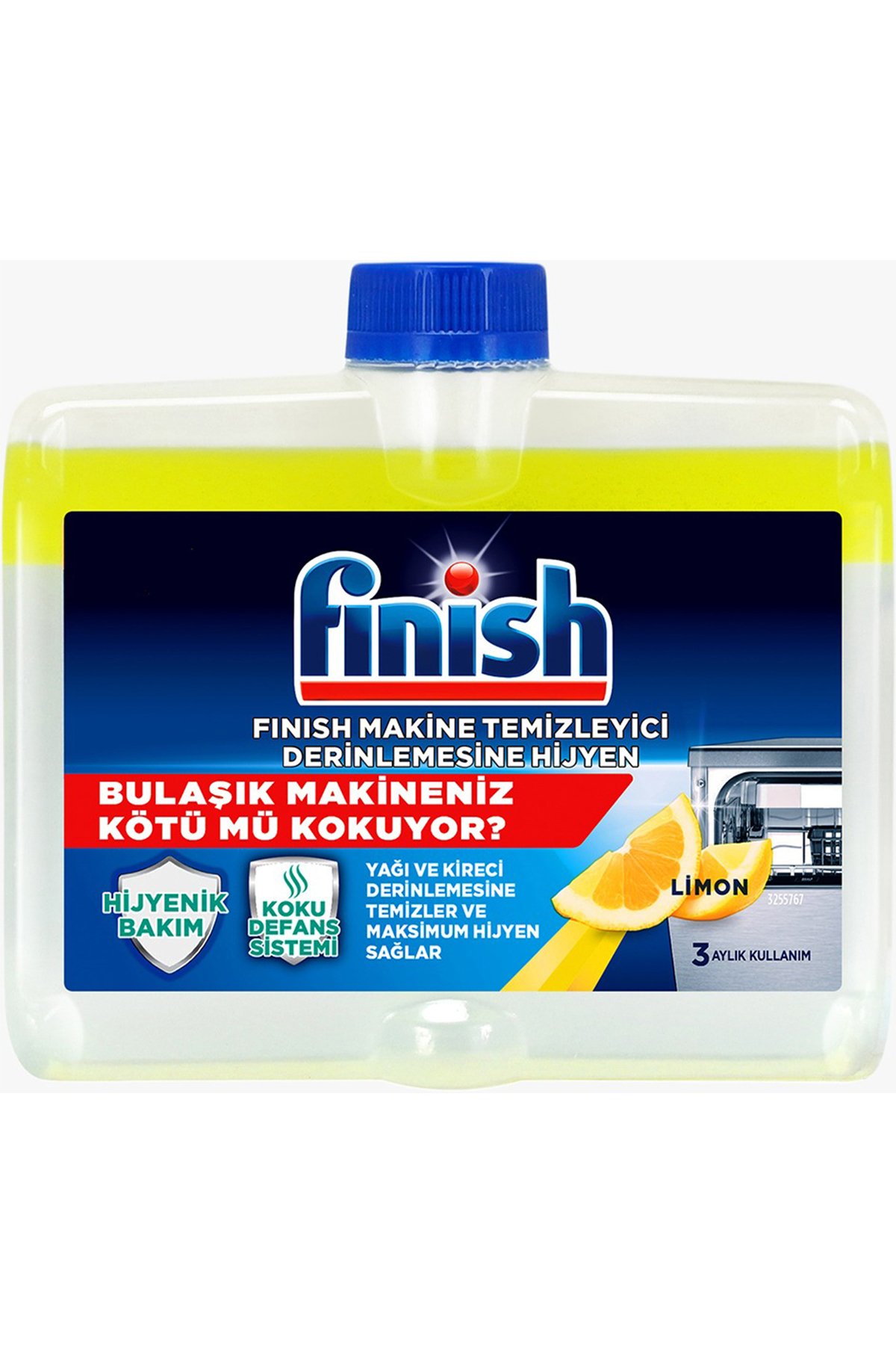 Makine Temizleyici Limon 250 ml