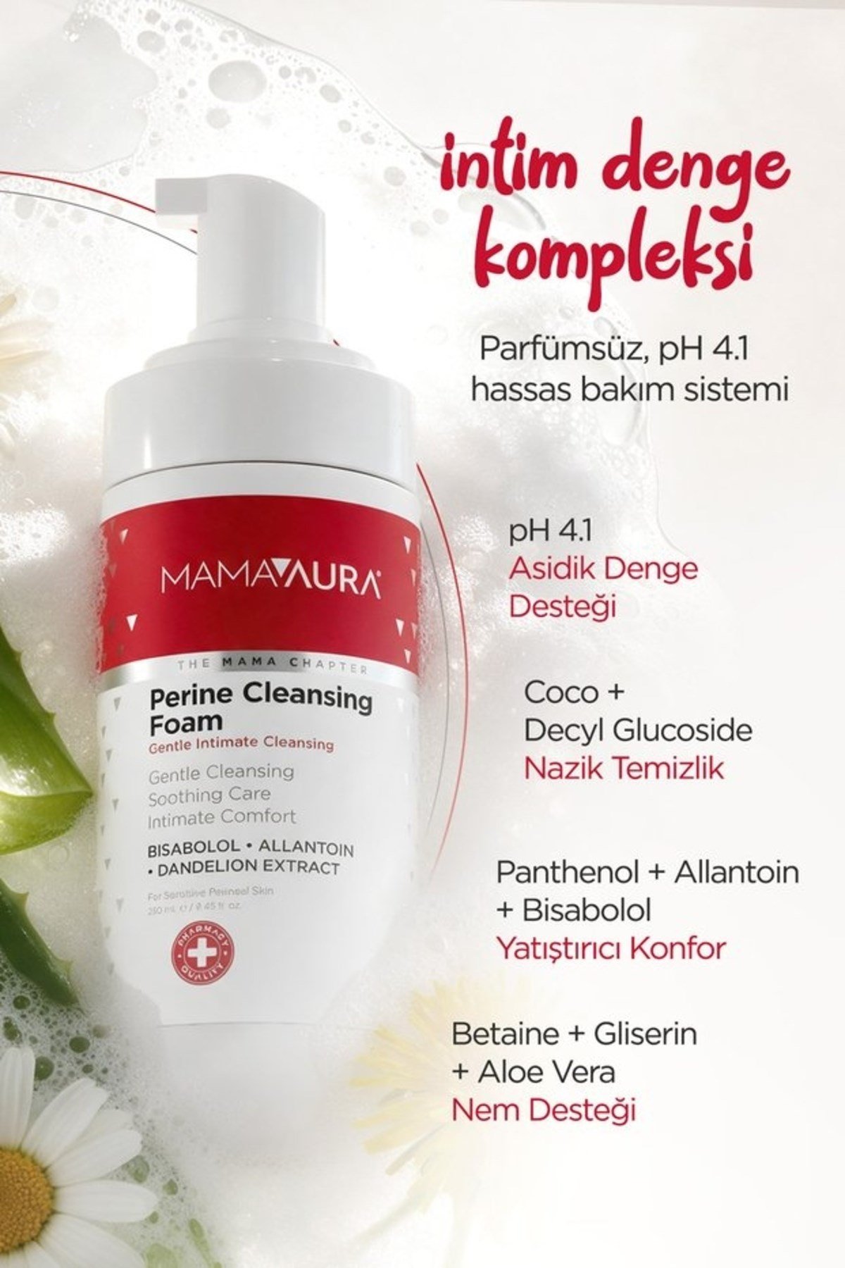 MAMAAURA Perine Cleansing Foam 250ml