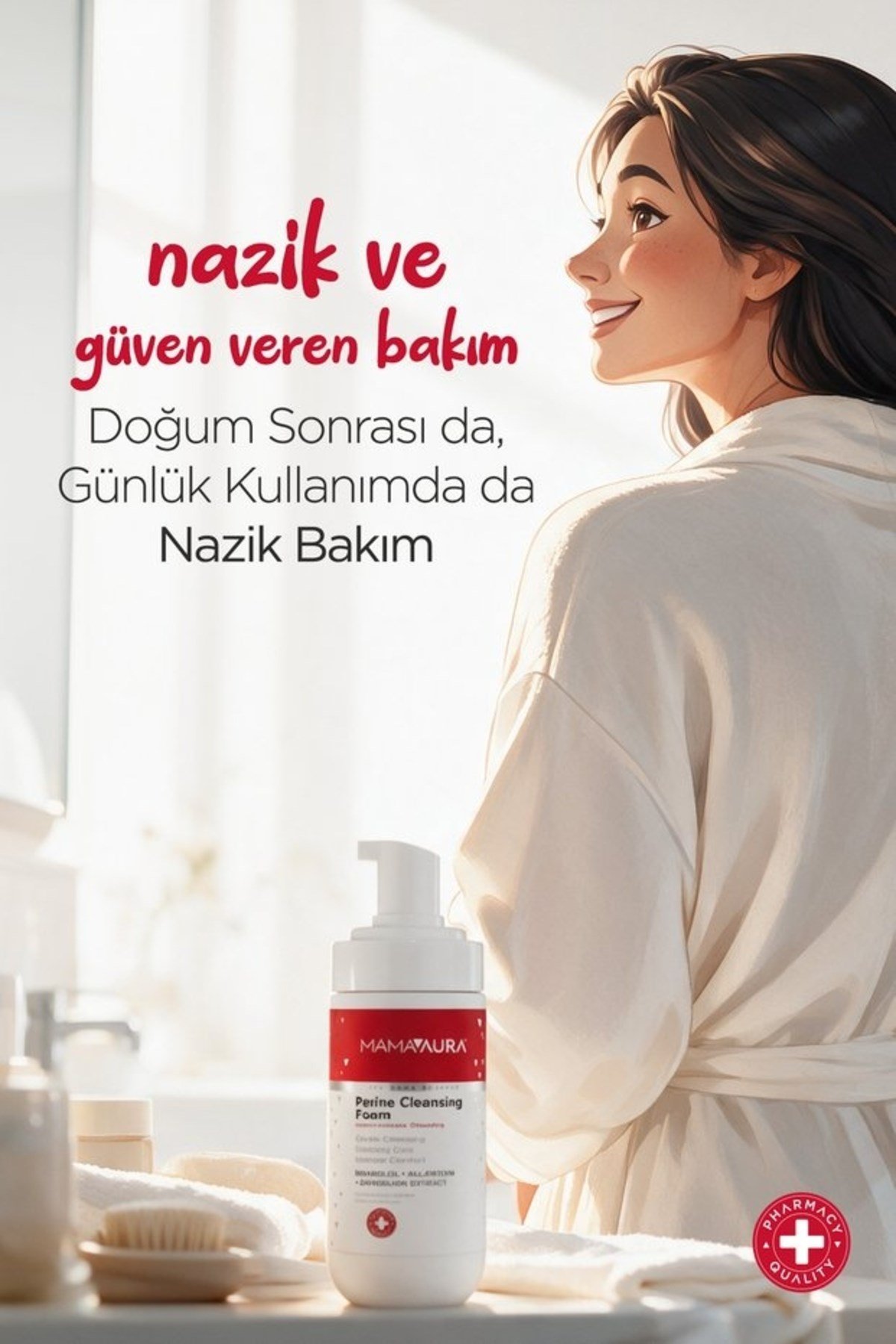 MAMAAURA Perine Cleansing Foam 250ml