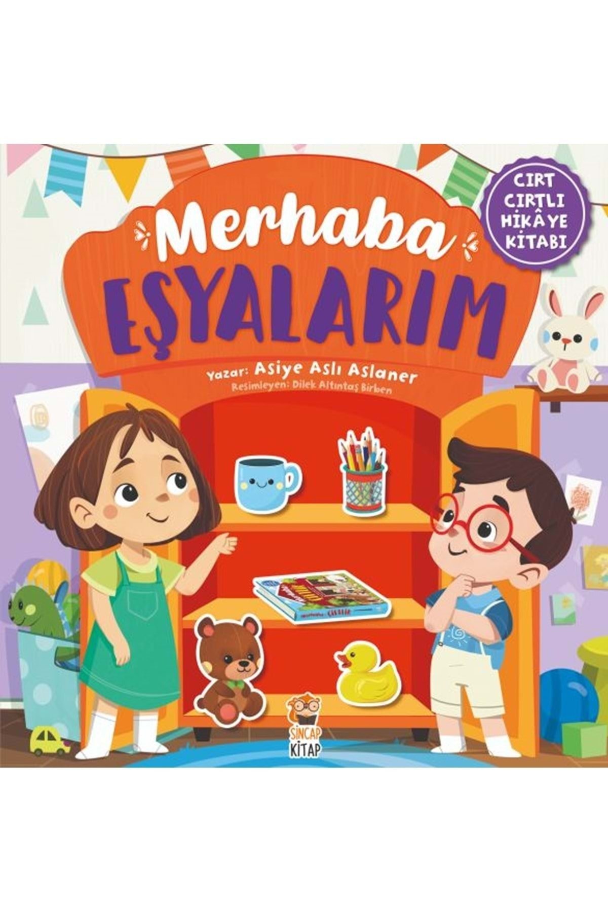 Merhaba Eşyalarım Cırt Cırtlı Hikaye Kitabı