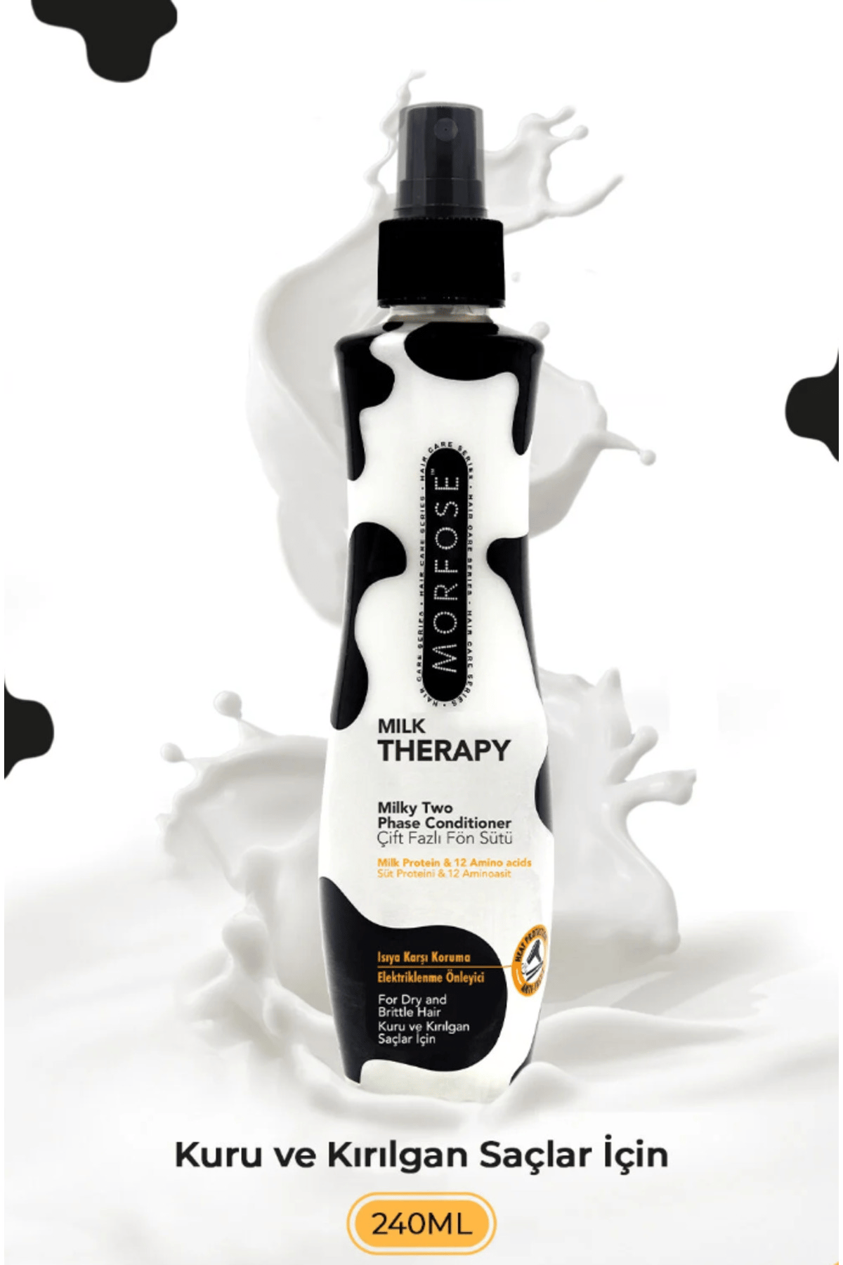 Milk Therapy Çift Fazlı Saç Bakım Fön Sütü 240 ml - Besleyici, Koruyucu Etki