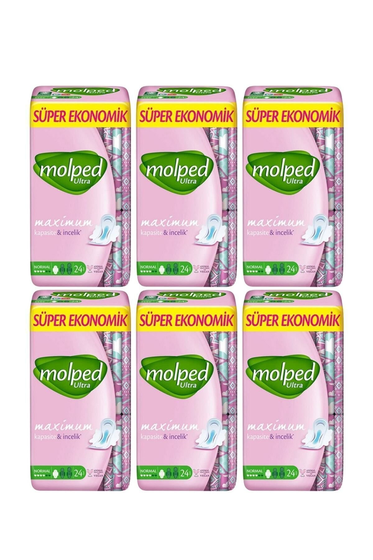 Molped Ultra Süper Ekonomik 16'lı Gece X 6 Paket