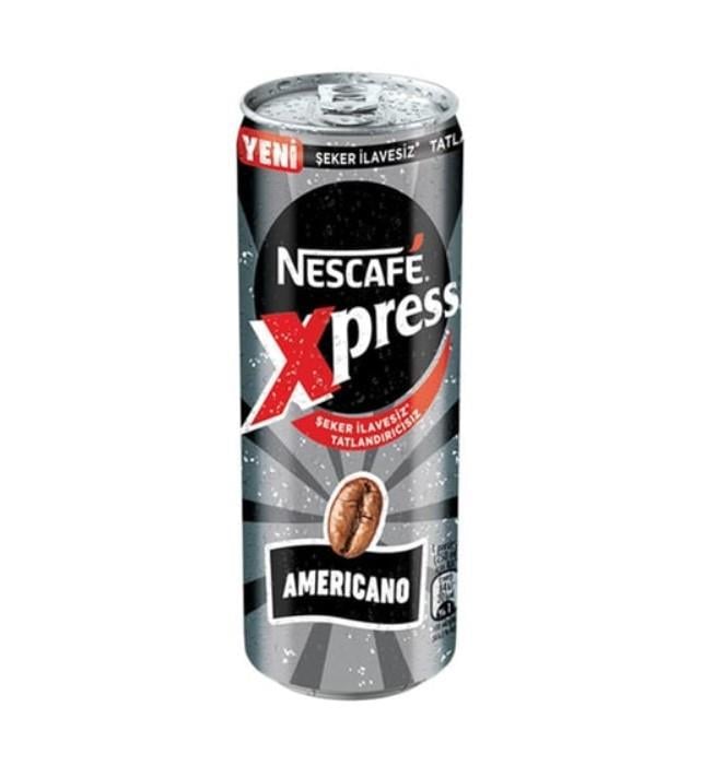 NESCAFE XPRESS 250 ML AMERICANO SEKERSIZ