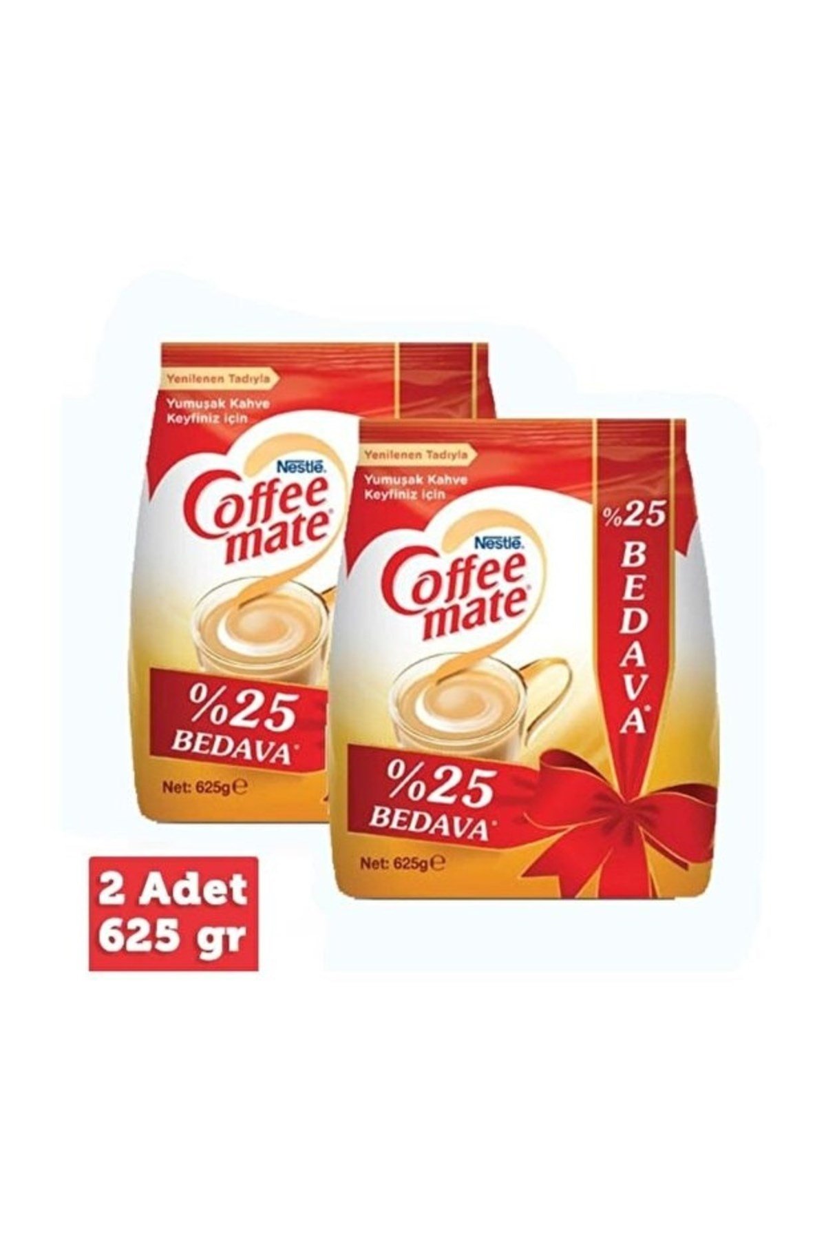 Nestle Coffee Mate 625 gr x 2 Adet