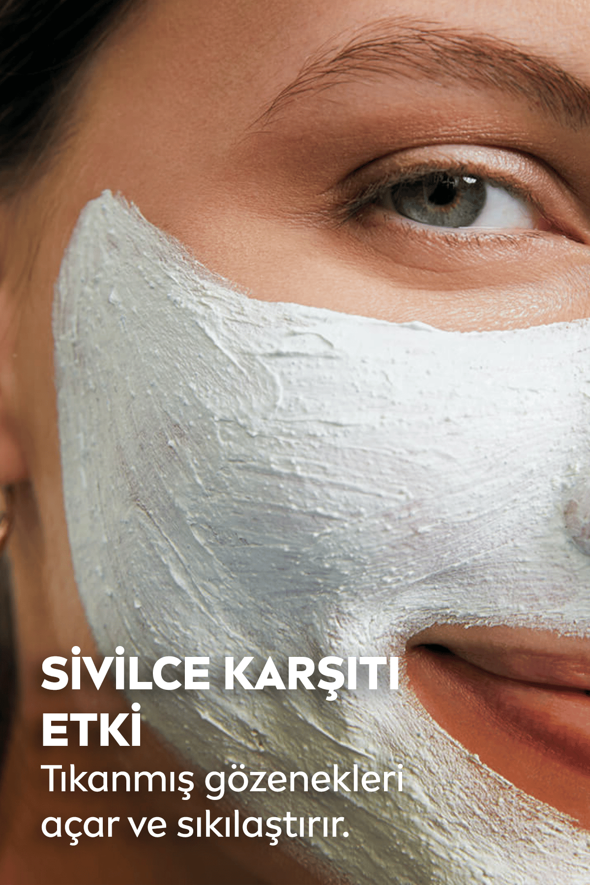 NIVEA 3in1 Sivilce Karşıtı Beyaz Kil Maskesi 150ml