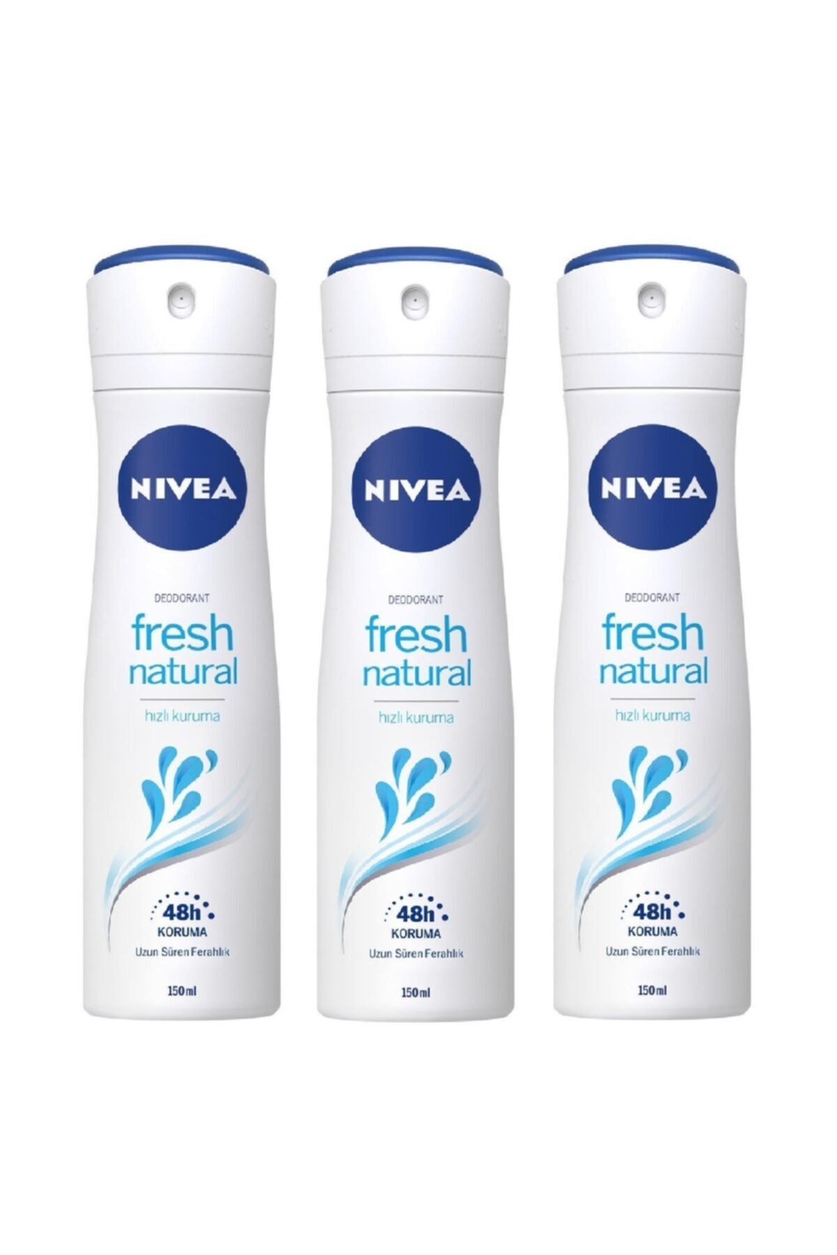 Nıvea Deodorant Sprey 150ml Fresh Women X3