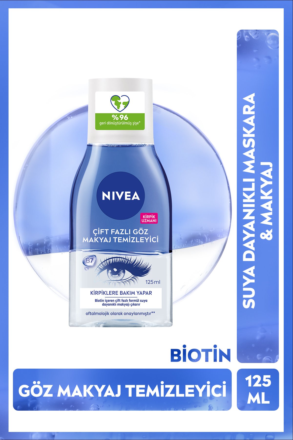 Nivea Göz Makyaj Temizleyici 125ml
