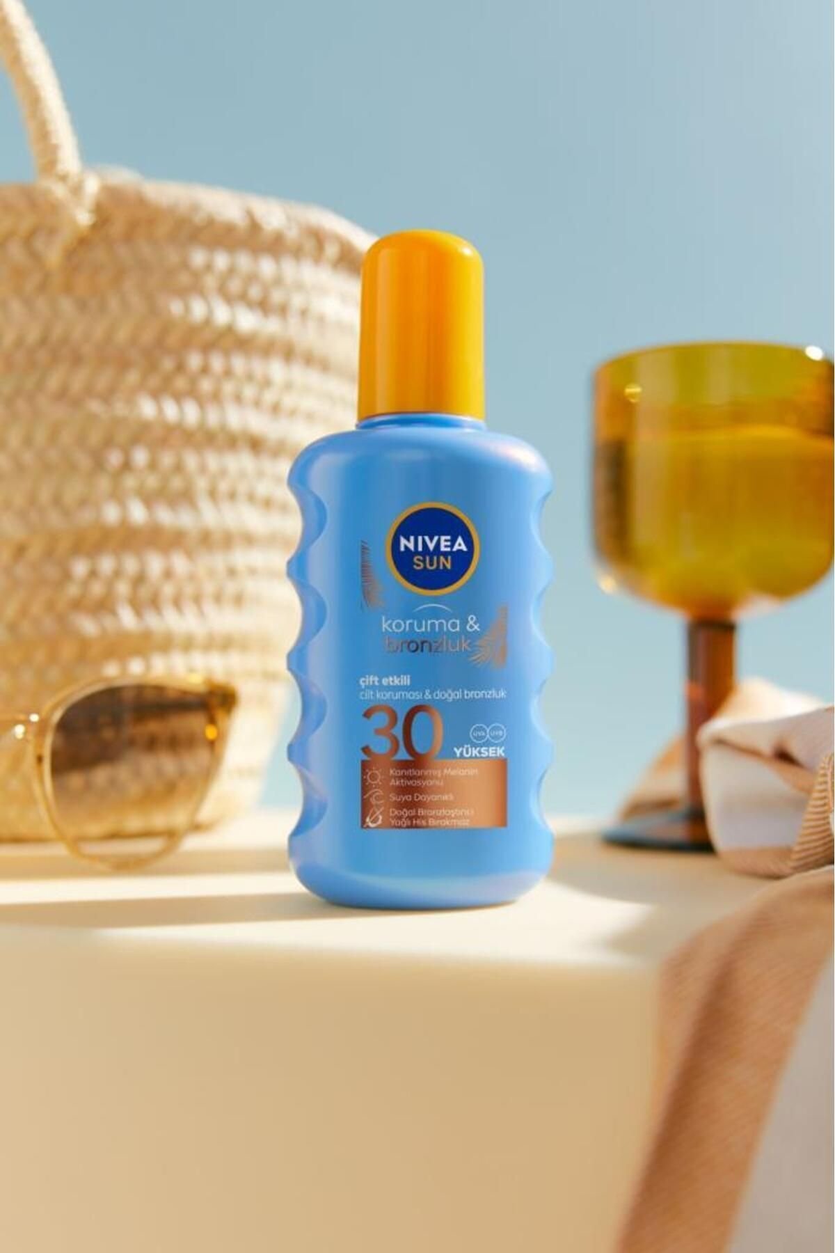 Nıvea Sun Koruma & Bronzluk Arttırıcı Güneş Spreyi 30 Faktör 200ml