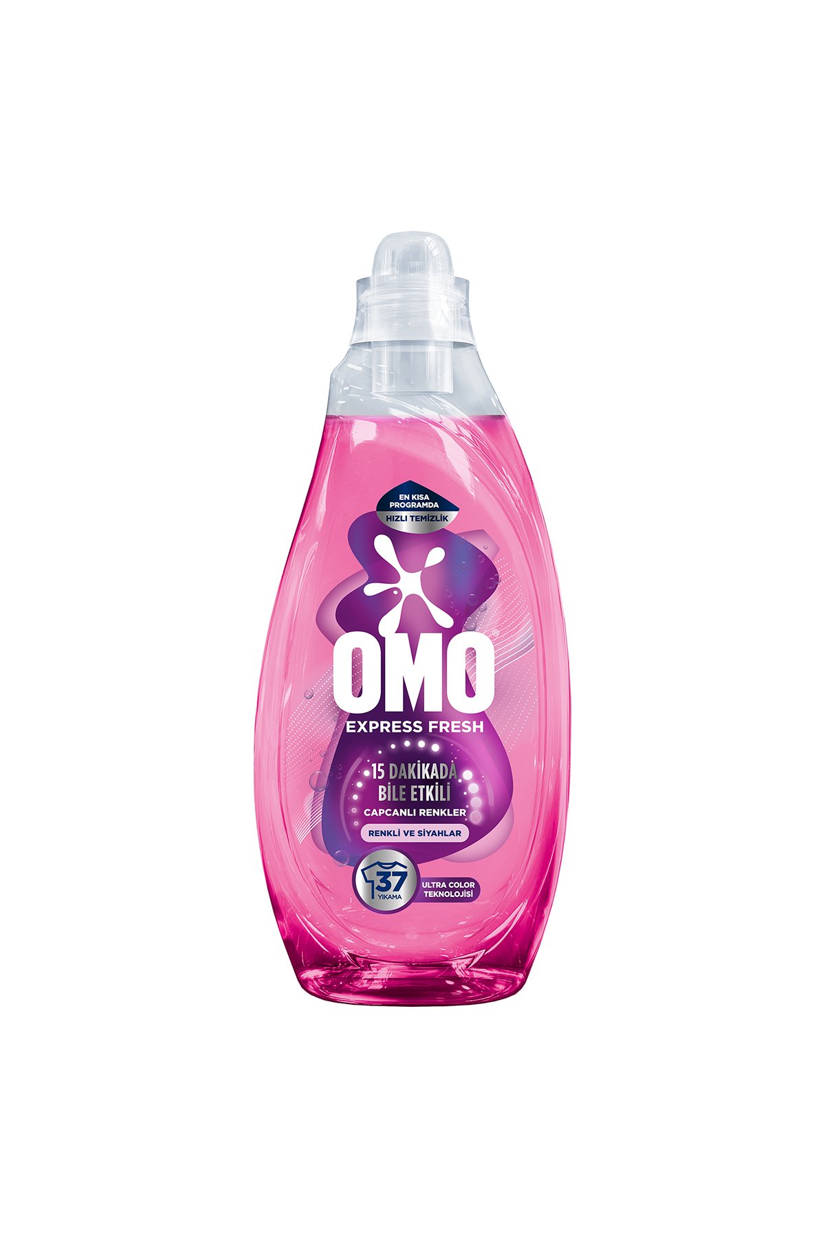 Omo Express Fresh Capcanlı Renkler Renkli Ve Siyahlar Sıvı Çamaşır Deterjanı 1480 ml