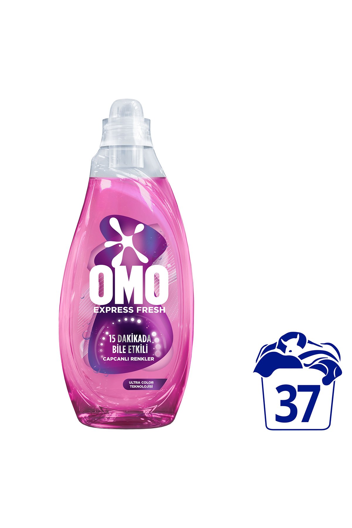 Omo Express Fresh Capcanlı Renkler Renkli Ve Siyahlar Sıvı Çamaşır Deterjanı 1480 ml