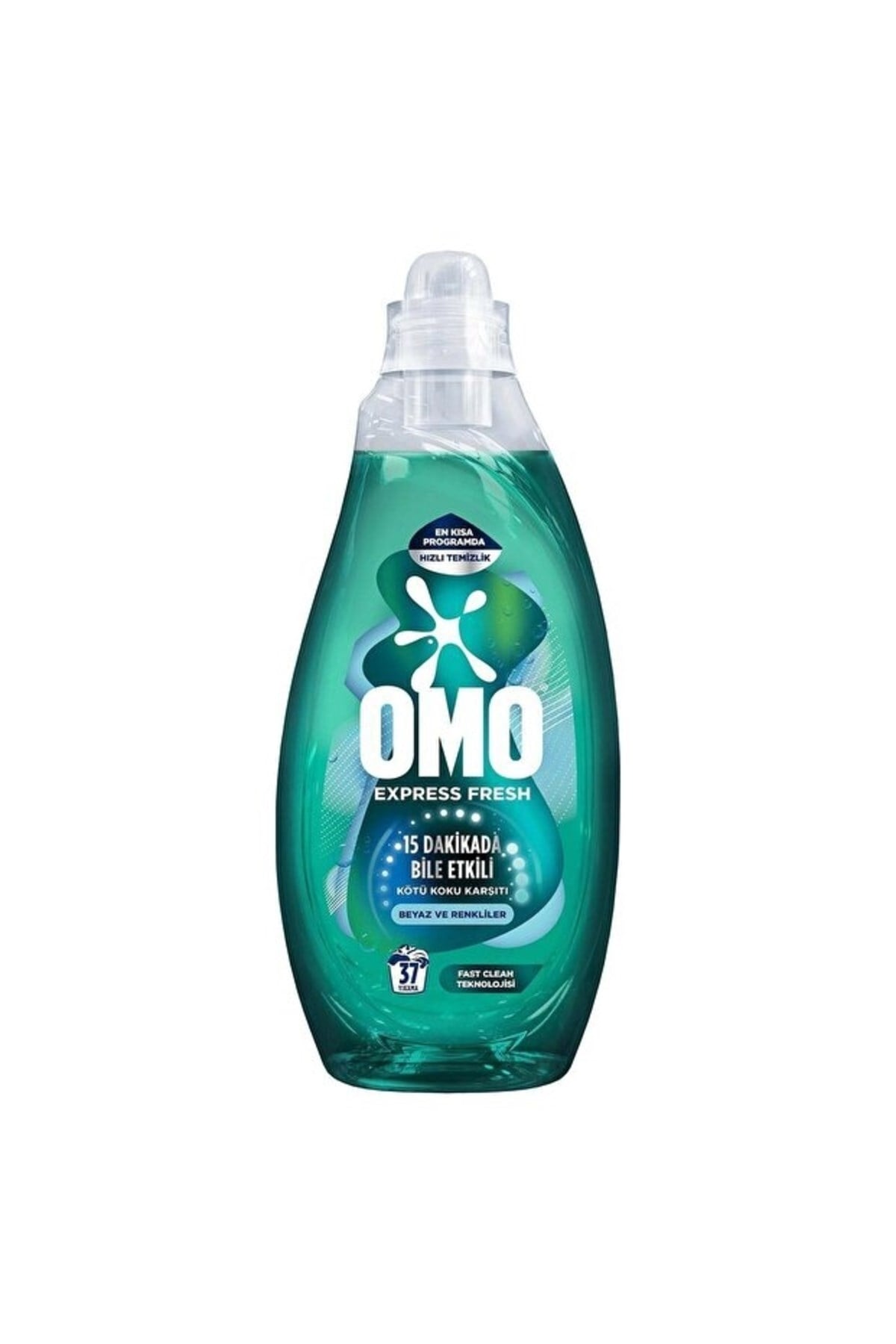 Omo Express Fresh Kötü Koku Karşıtı Beyaz ve Renkliler Sıvı Çamaşır Deterjanı 1480 ml x6