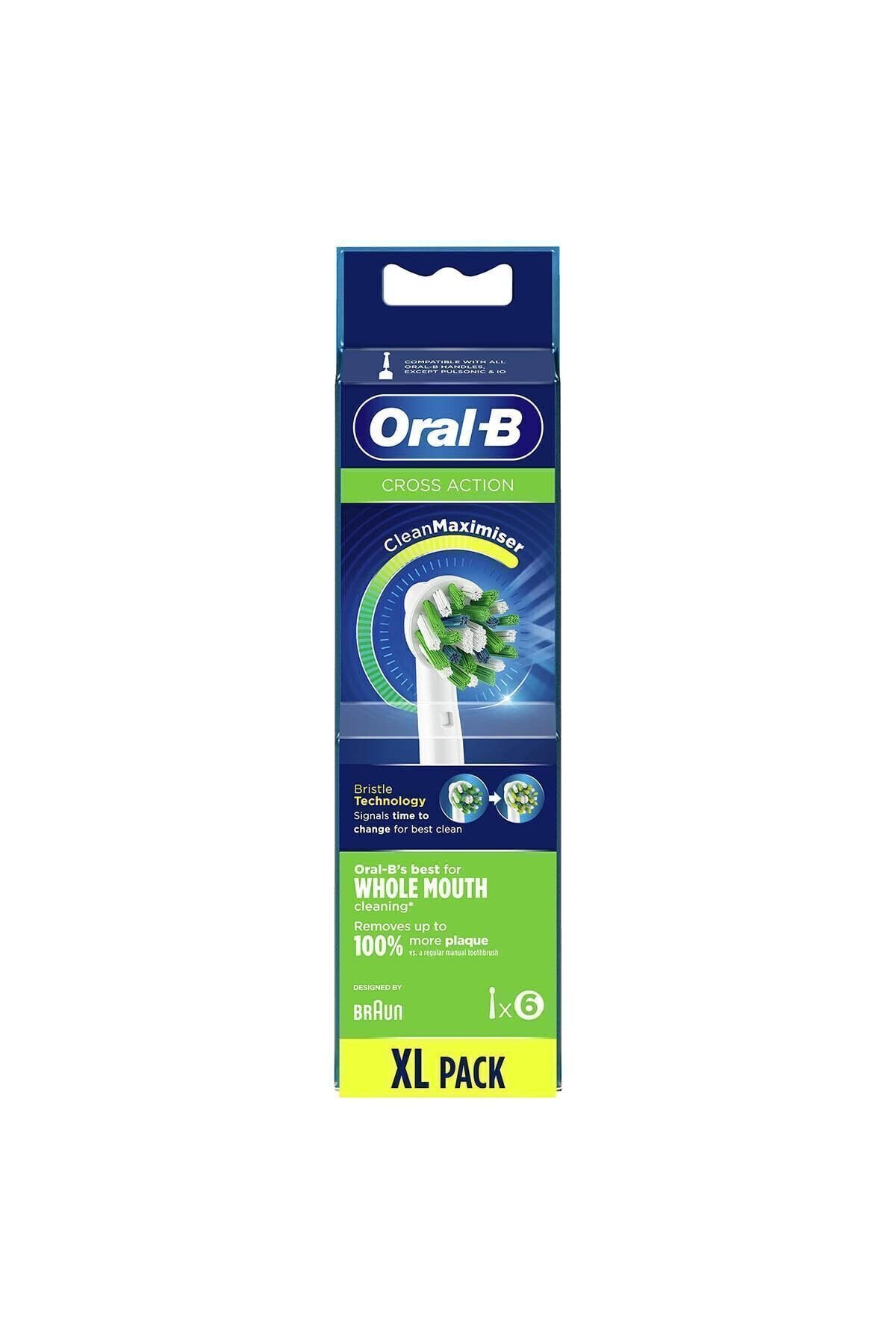 Oral-B Action 6'lı Teknolojili Yedek Fırça Başlığı