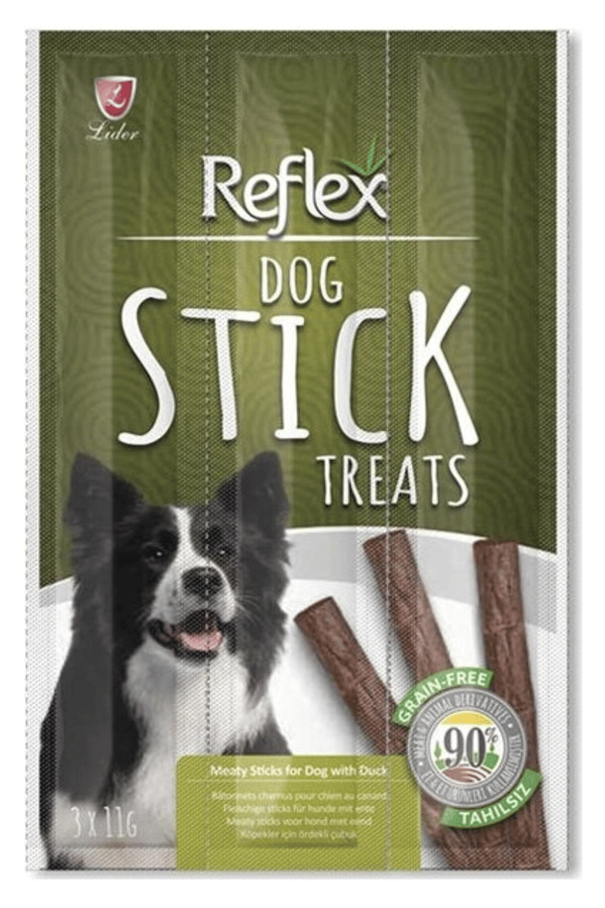 Ördekli Stick Köpek Ödül Maması 3x11 Gr - 6 Paket