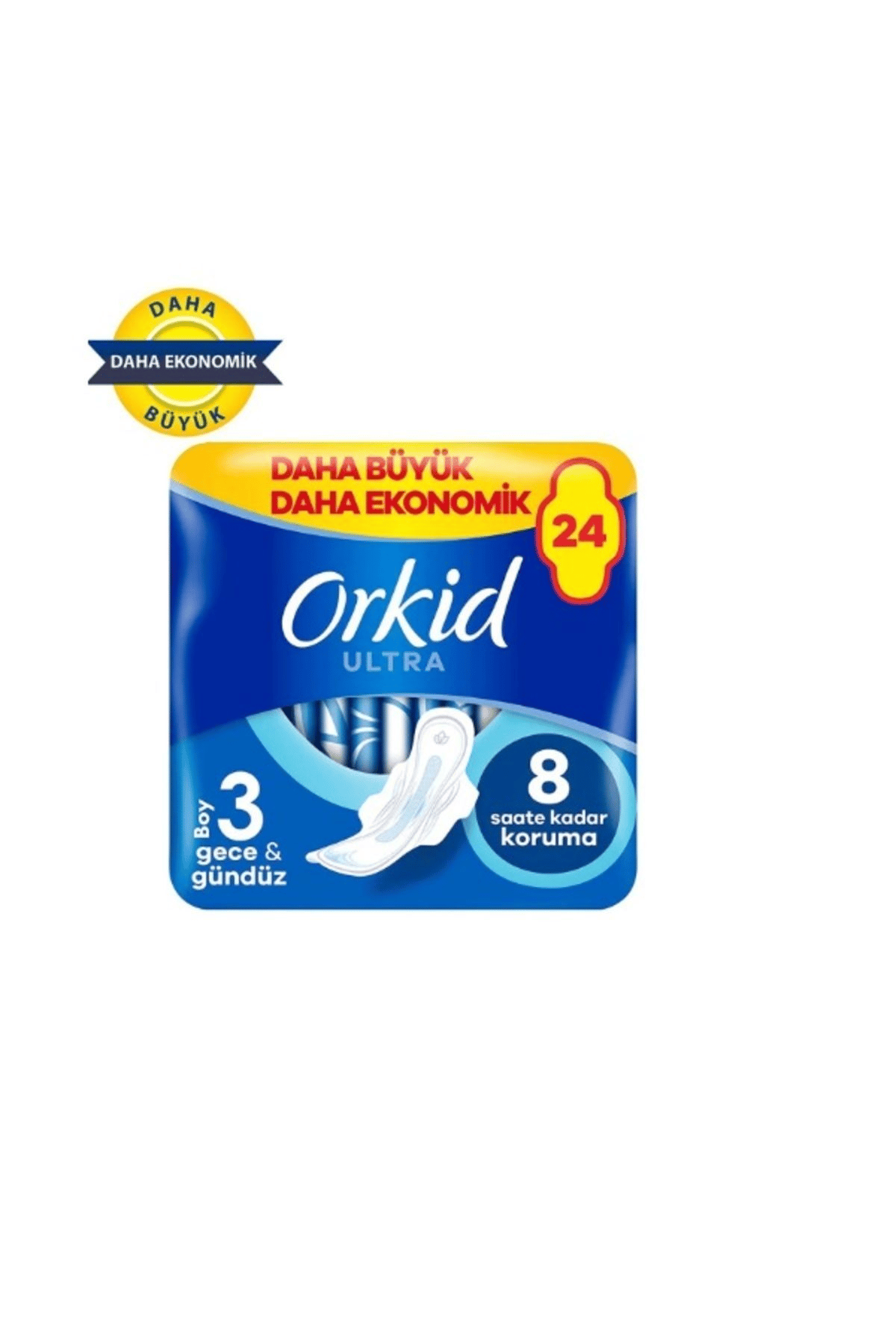 Orkid Ultra Extra Süper Gece & Gündüz 24'lü x4 Adet