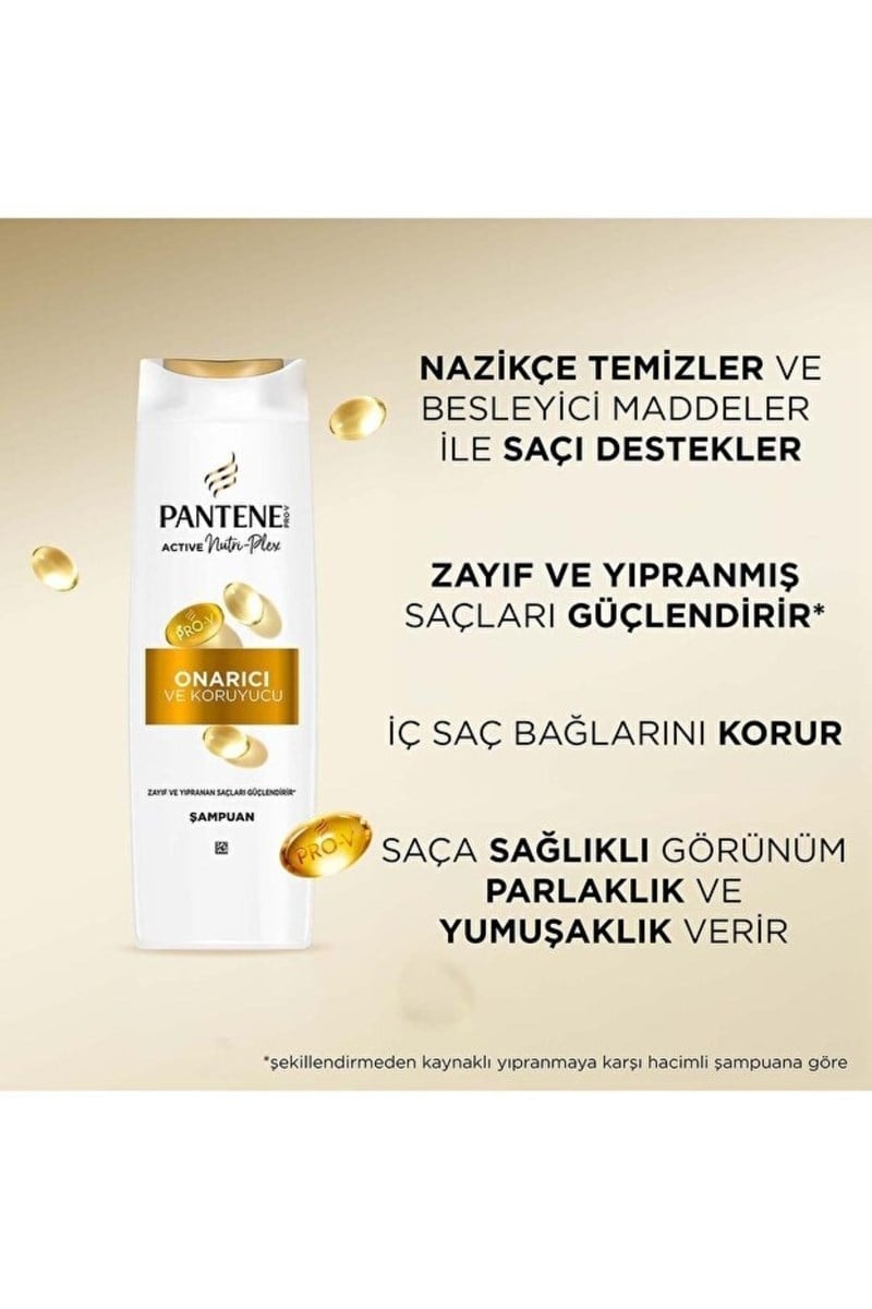 Pantene Şampuan Onarıcı ve Koruyucu 400 ml X2