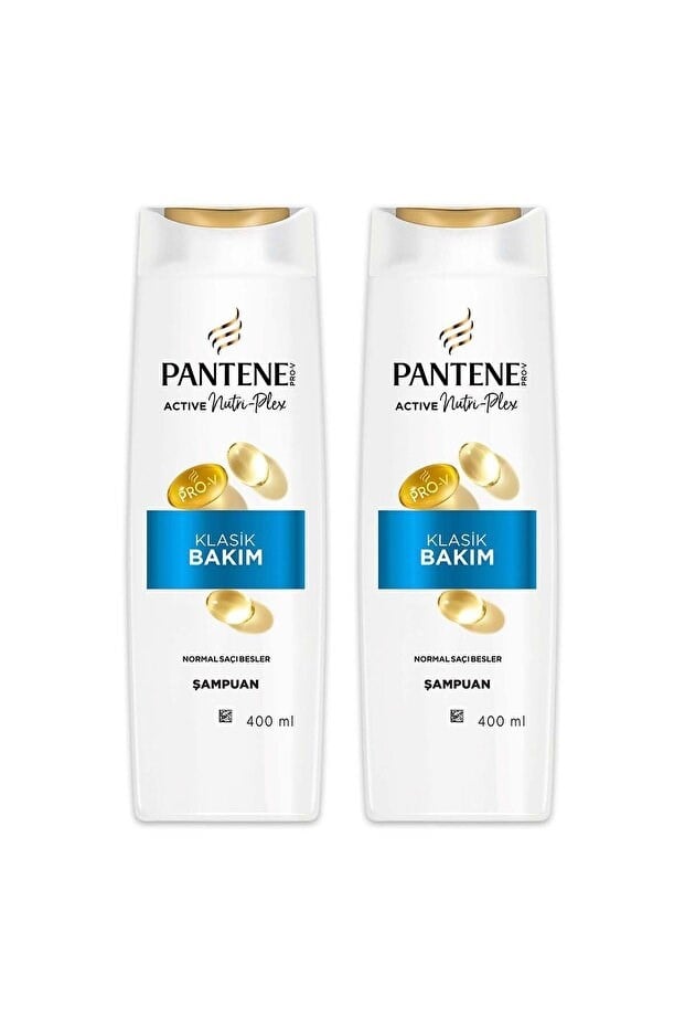 Pantene Şampuan Temel Bakım 400 ml X2