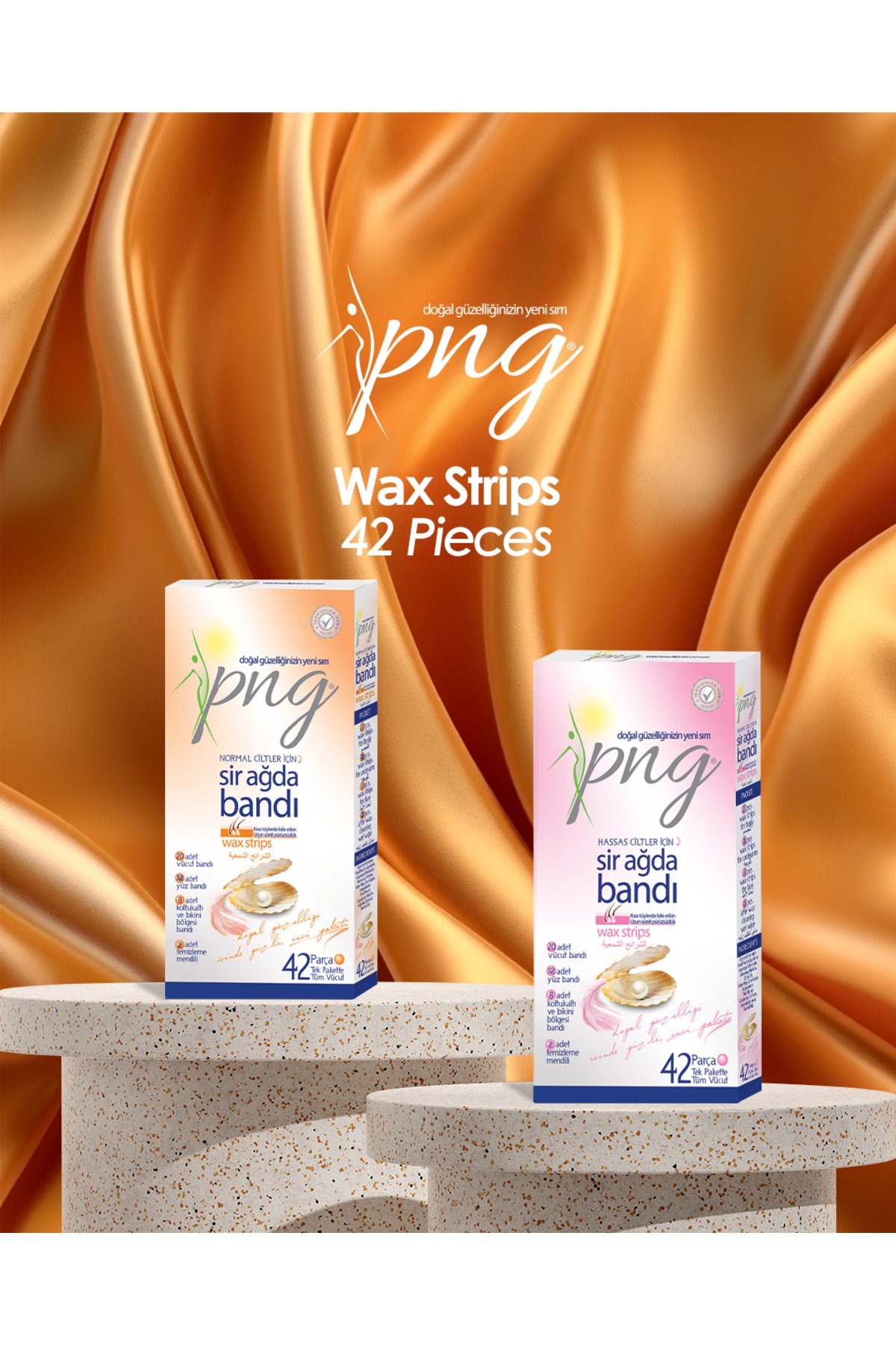 PNG Tüm Ciltler İçin Ağda Bandı 42 li