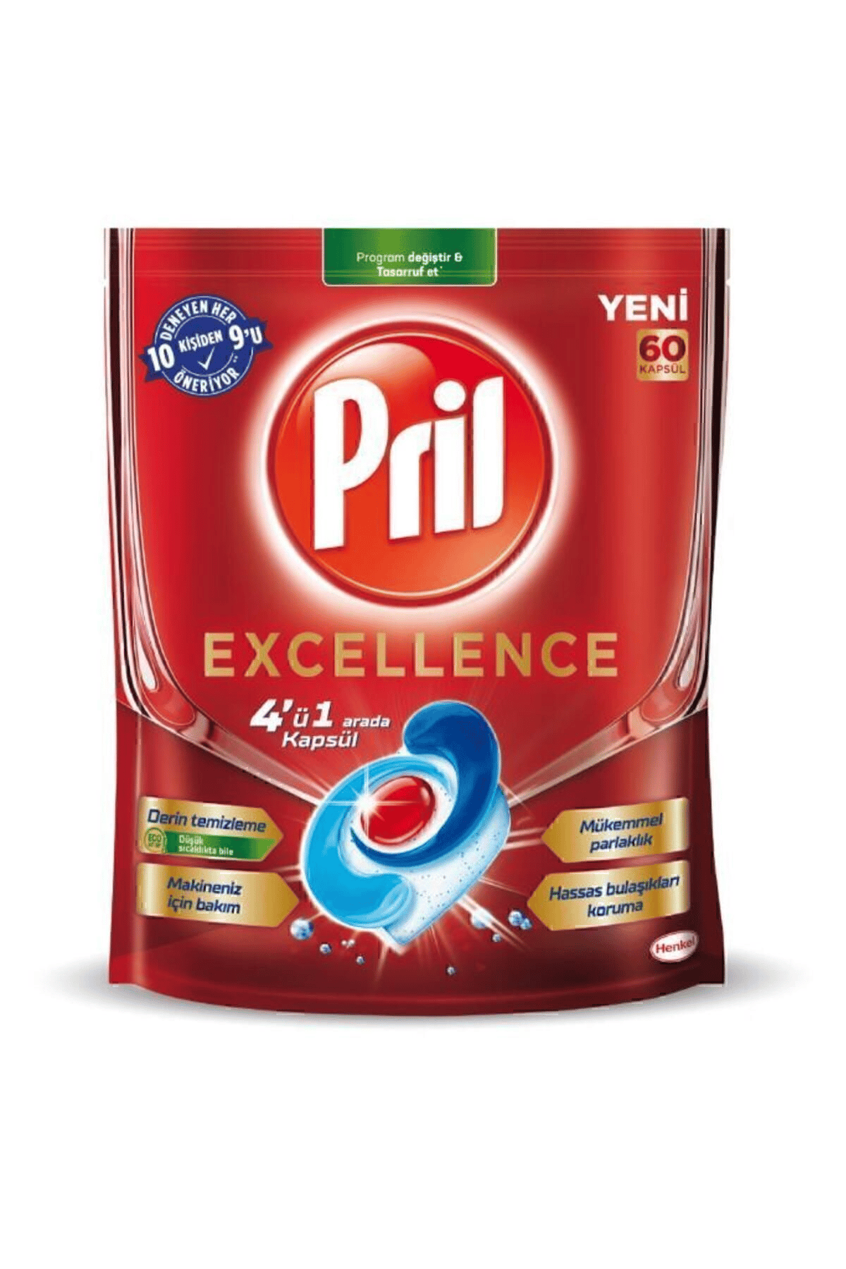 Pril Excellence 60'lı Bulaşık Kapsülü