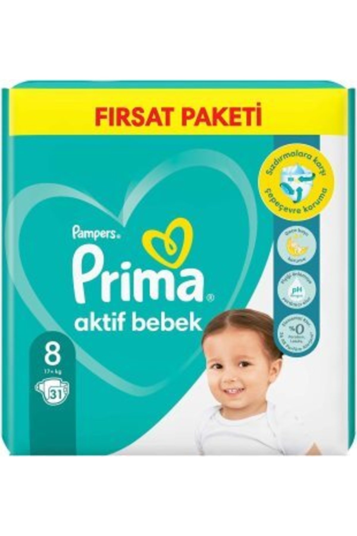 Prima Aktif Bebek Ekonomik 8 Beden 31'li